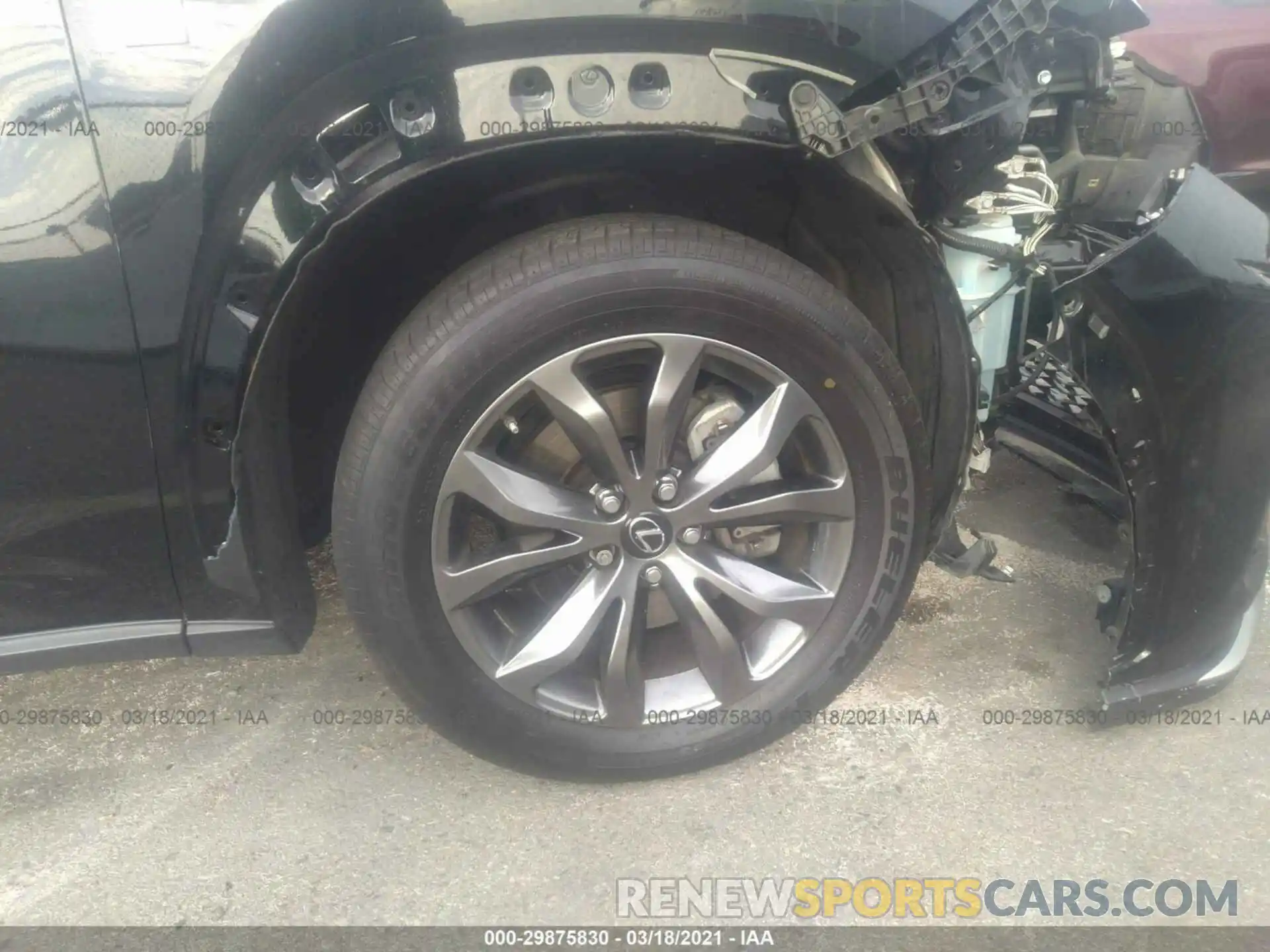 14 Photograph of a damaged car JTJYARBZ3K2123117 LEXUS NX 2019