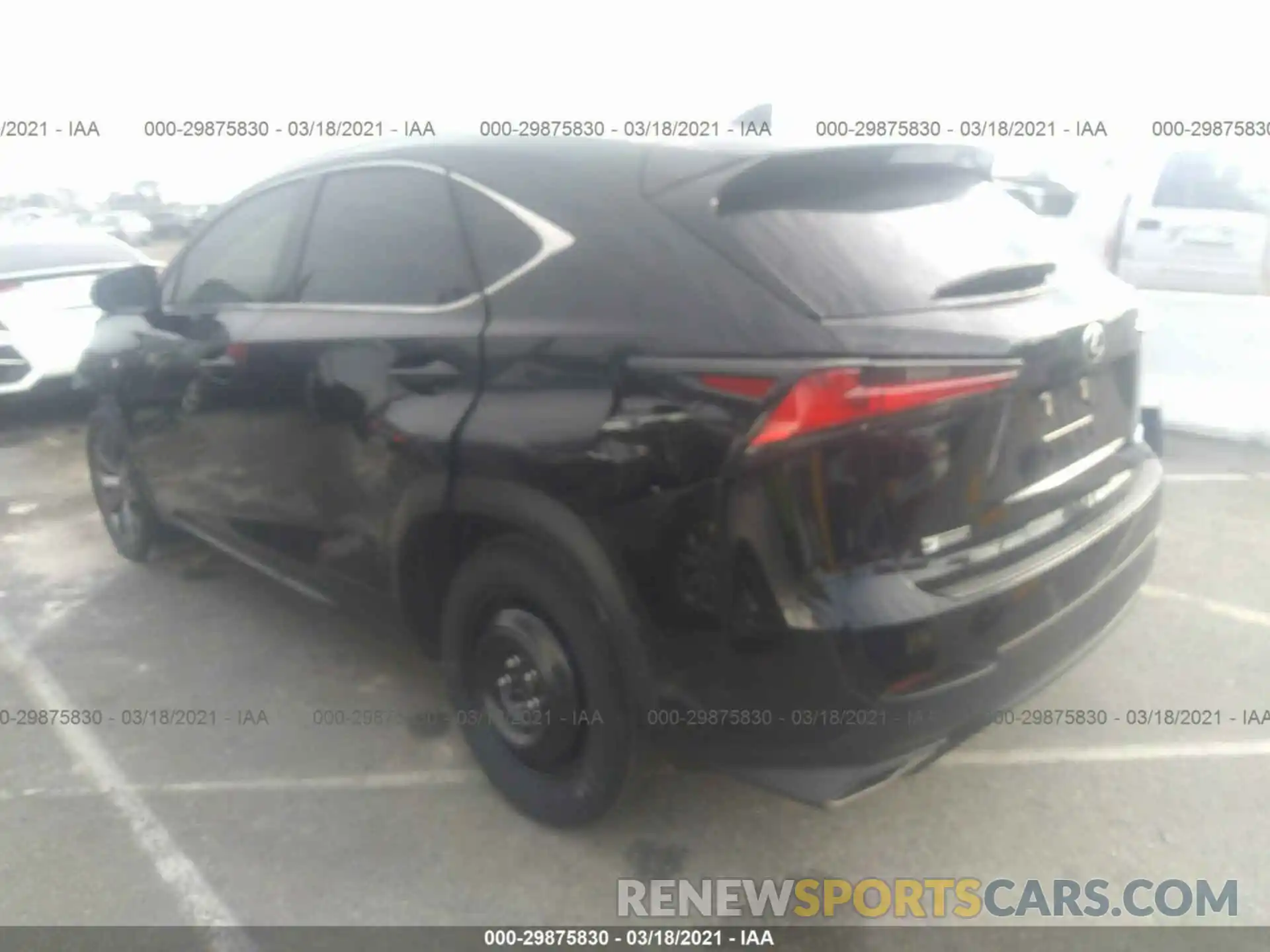 3 Photograph of a damaged car JTJYARBZ3K2123117 LEXUS NX 2019