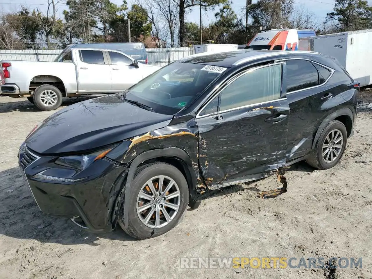 1 Photograph of a damaged car JTJYARBZ3K2125126 LEXUS NX 2019