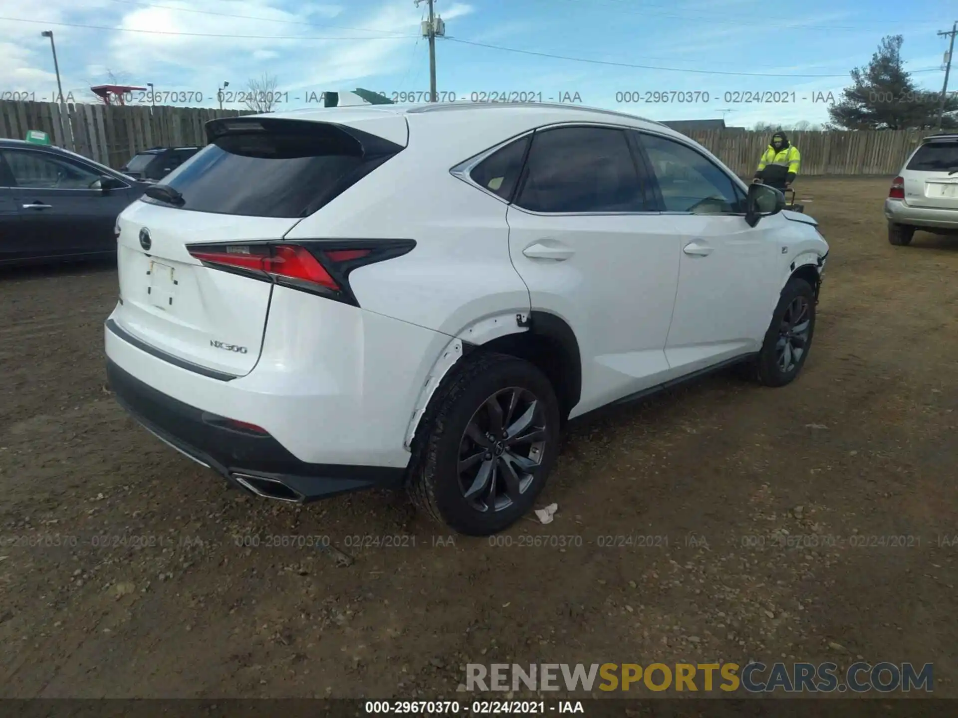 4 Photograph of a damaged car JTJYARBZ3K2126292 LEXUS NX 2019