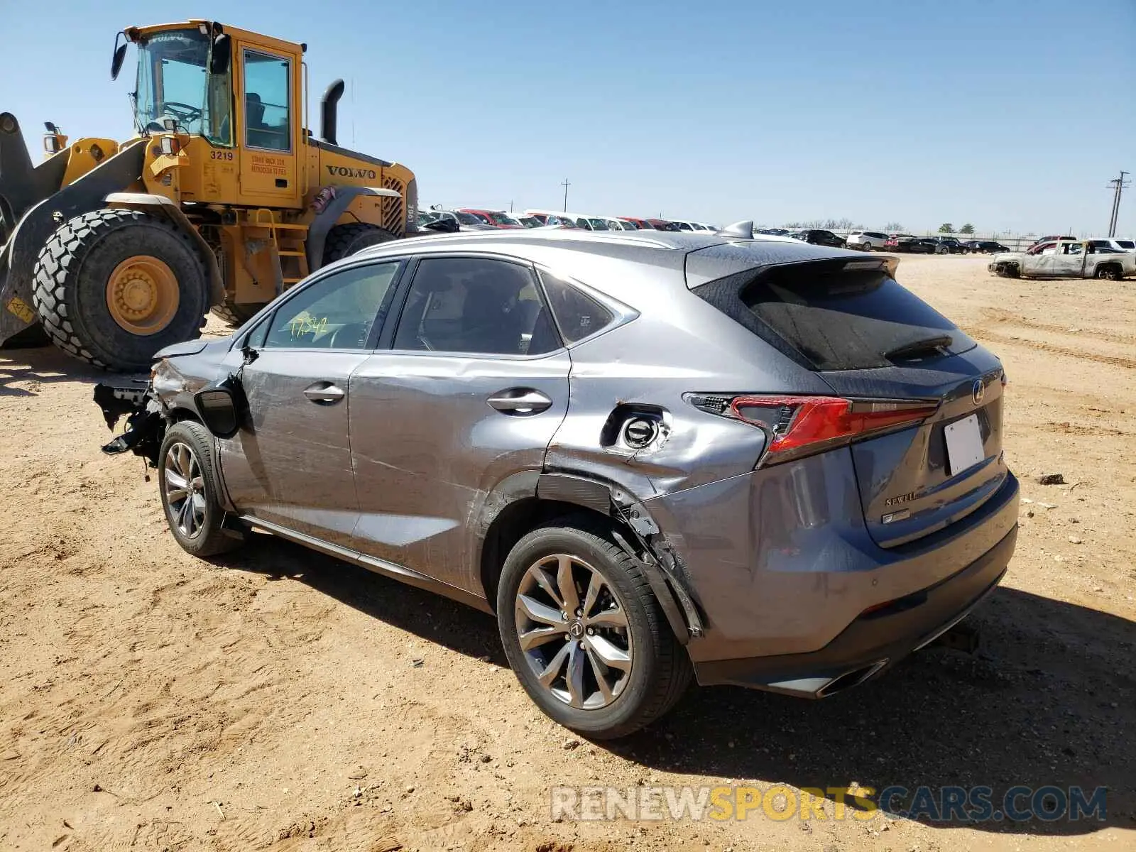 3 Photograph of a damaged car JTJYARBZ3K2126812 LEXUS NX 2019