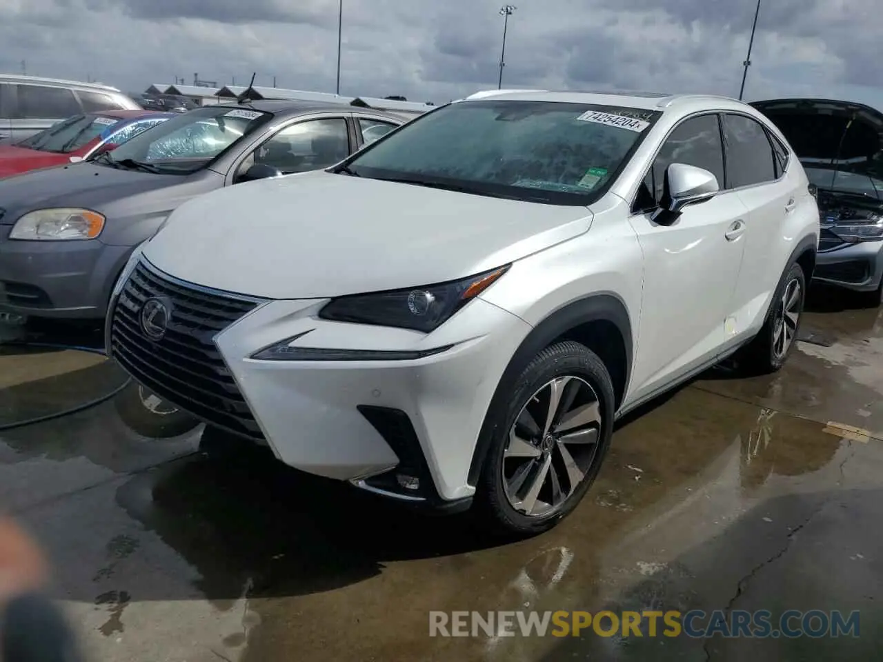 1 Photograph of a damaged car JTJYARBZ3K2130732 LEXUS NX 2019