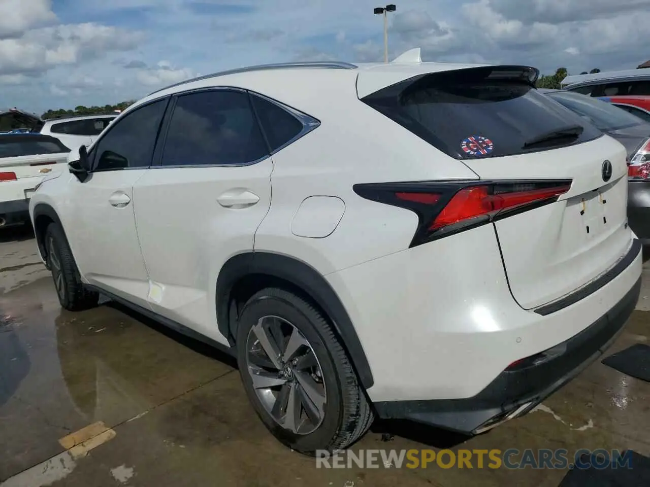 2 Photograph of a damaged car JTJYARBZ3K2130732 LEXUS NX 2019