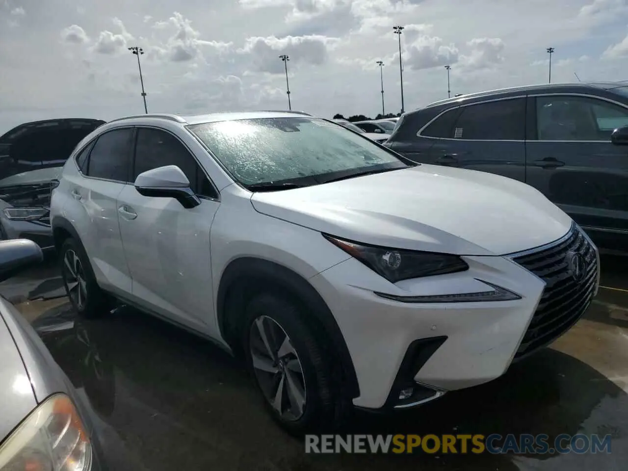 4 Photograph of a damaged car JTJYARBZ3K2130732 LEXUS NX 2019