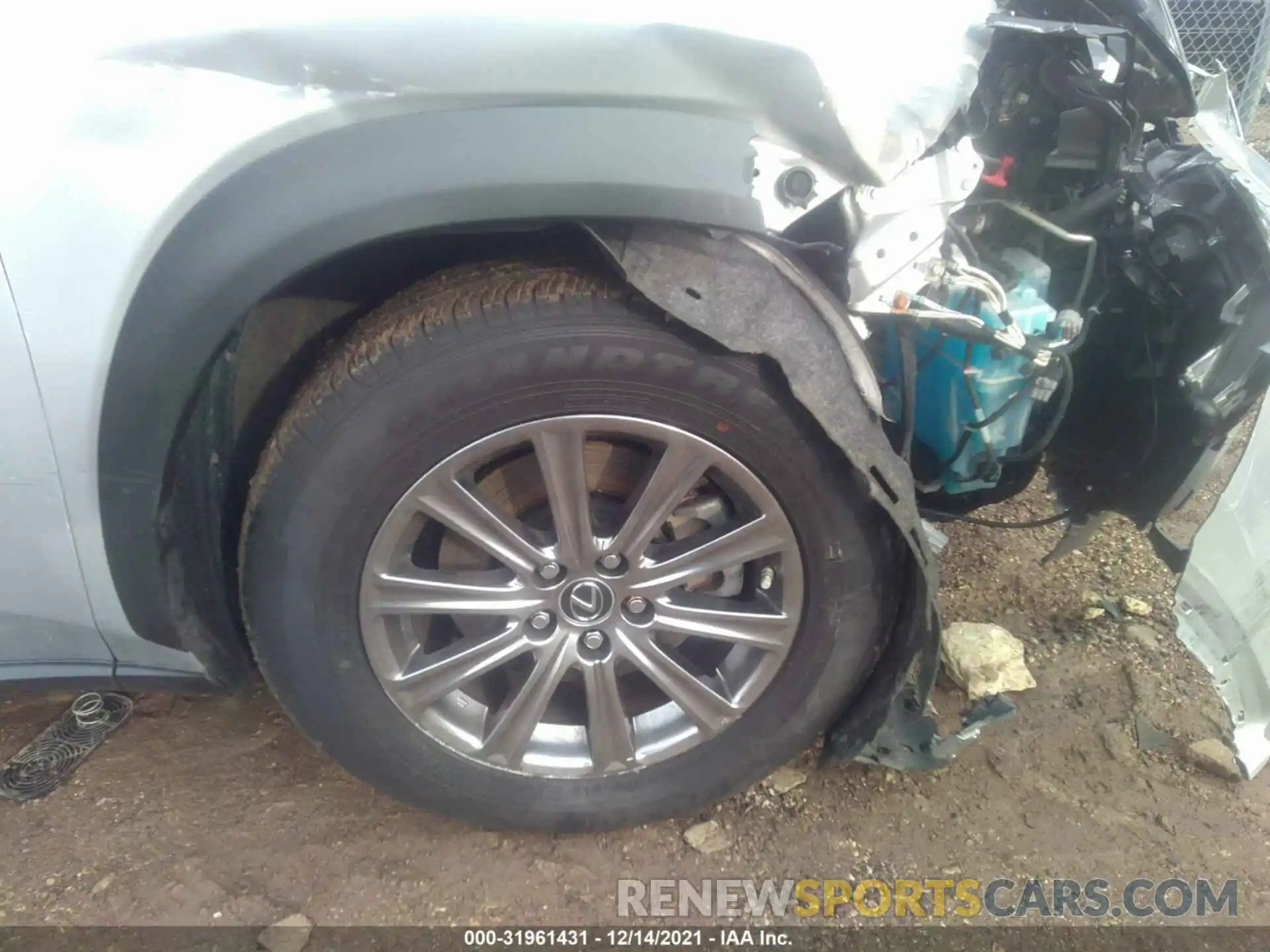 14 Photograph of a damaged car JTJYARBZ3K2142671 LEXUS NX 2019