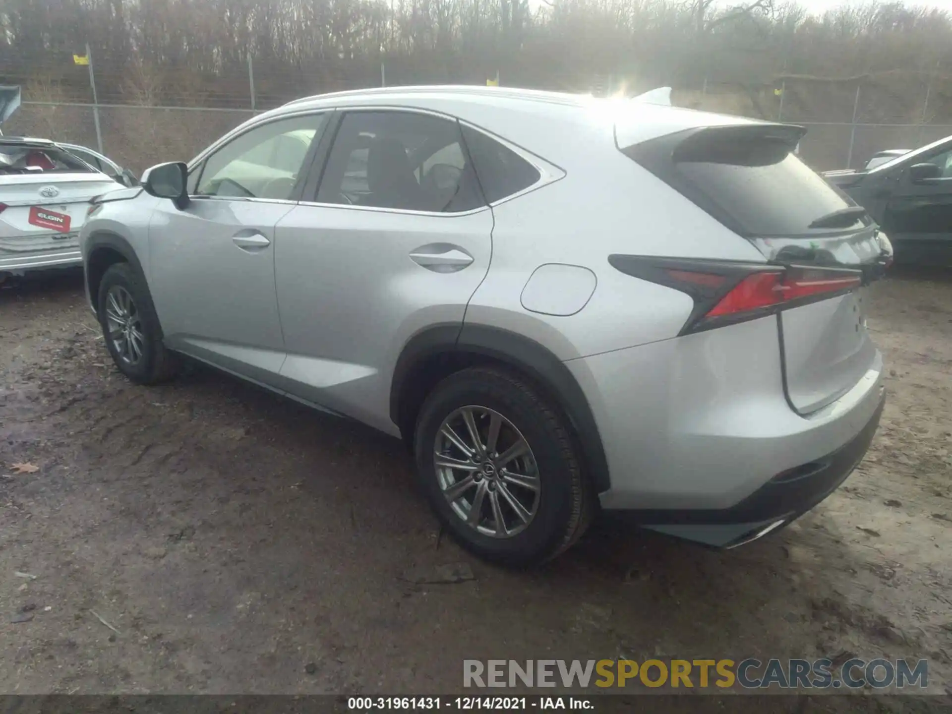 3 Photograph of a damaged car JTJYARBZ3K2142671 LEXUS NX 2019