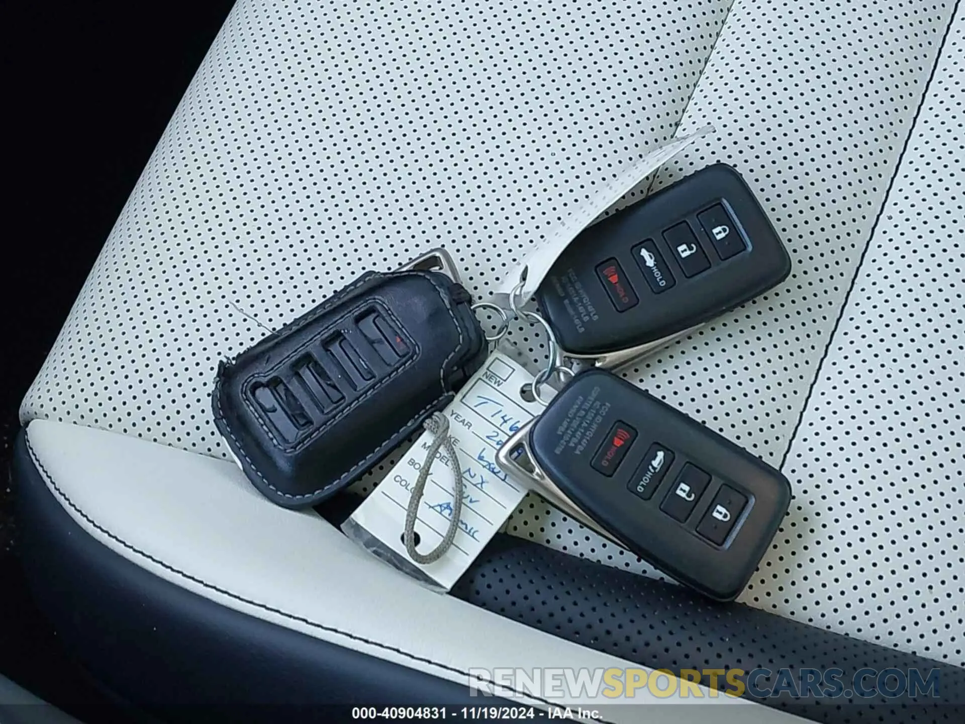 11 Photograph of a damaged car JTJYARBZ3K2146168 LEXUS NX 2019