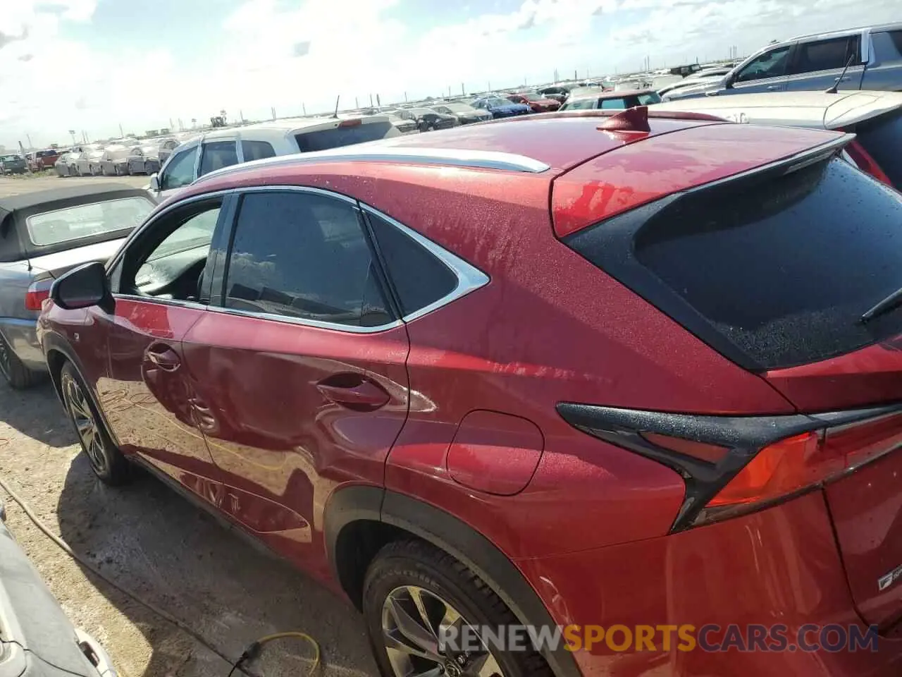 2 Photograph of a damaged car JTJYARBZ4K2122087 LEXUS NX 2019