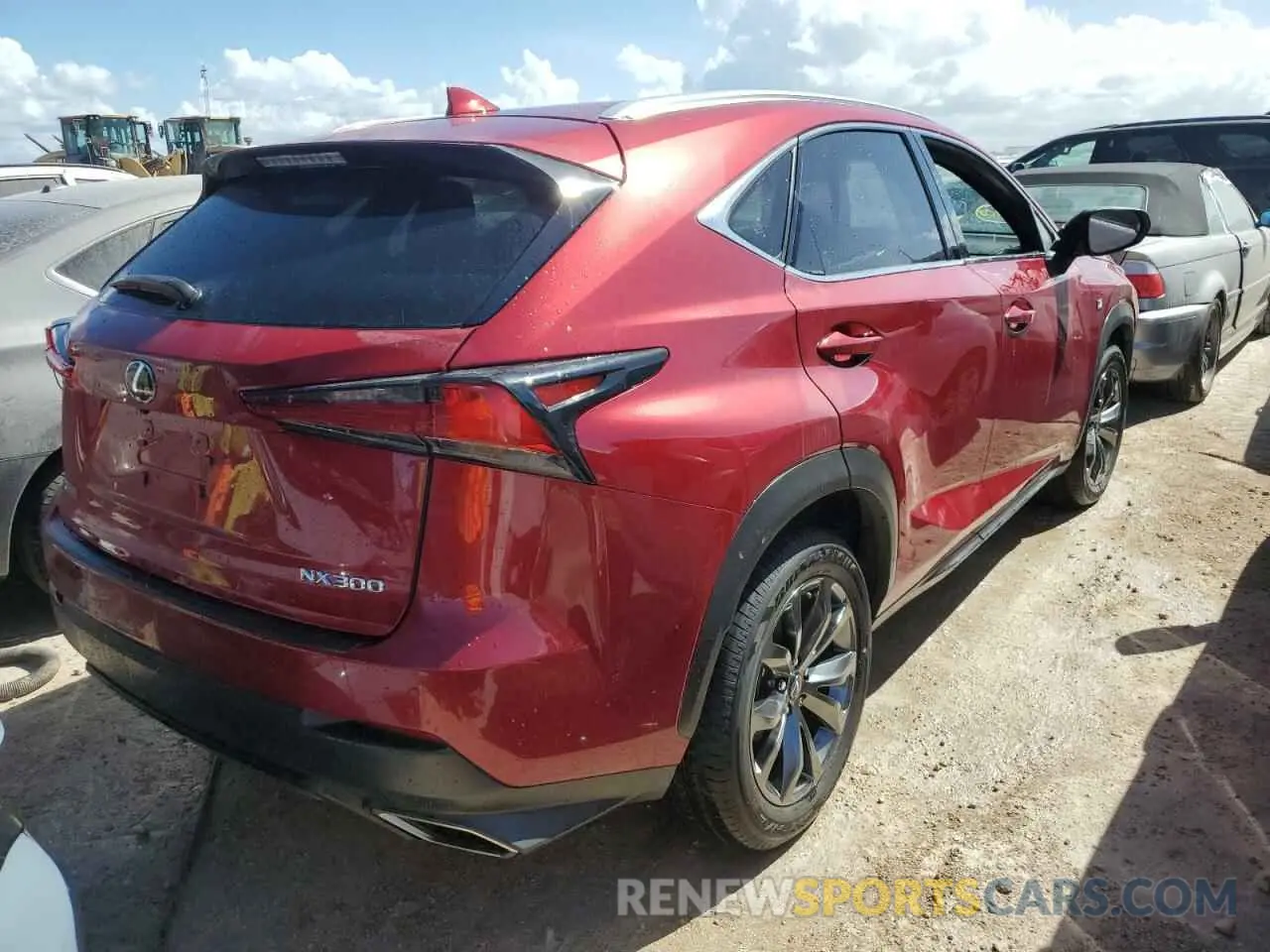 3 Photograph of a damaged car JTJYARBZ4K2122087 LEXUS NX 2019