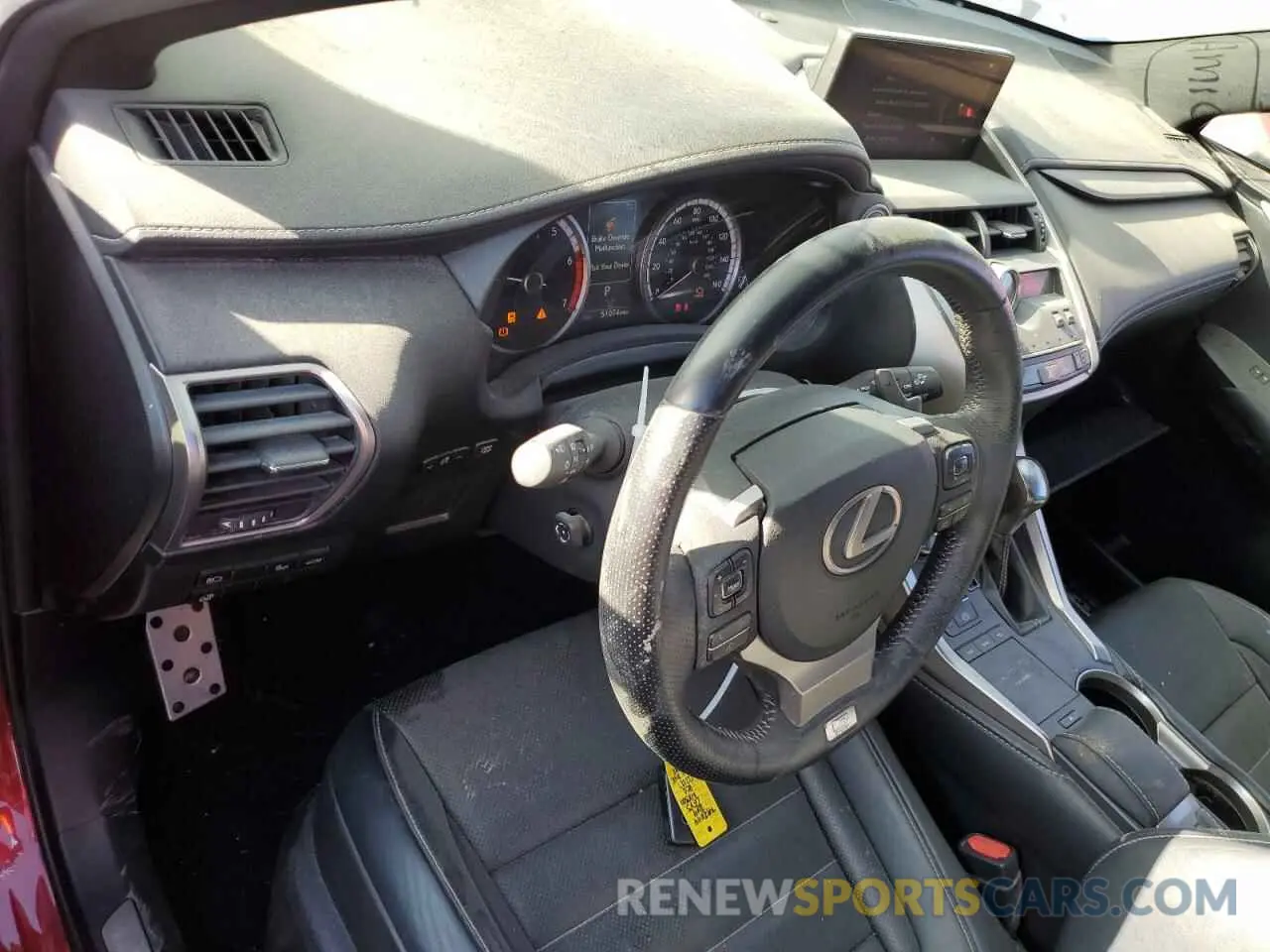 8 Photograph of a damaged car JTJYARBZ4K2122087 LEXUS NX 2019