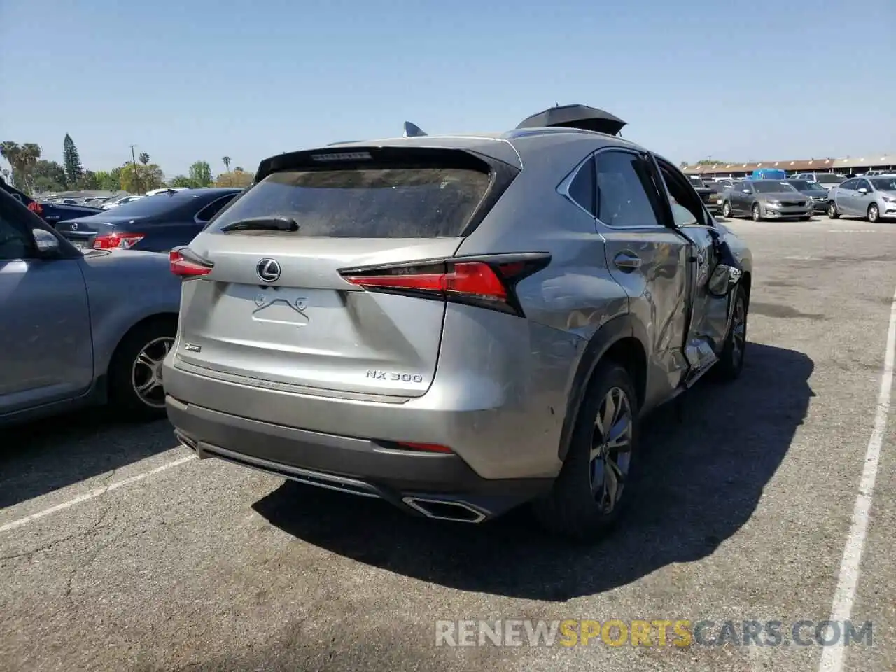 4 Photograph of a damaged car JTJYARBZ4K2122381 LEXUS NX 2019