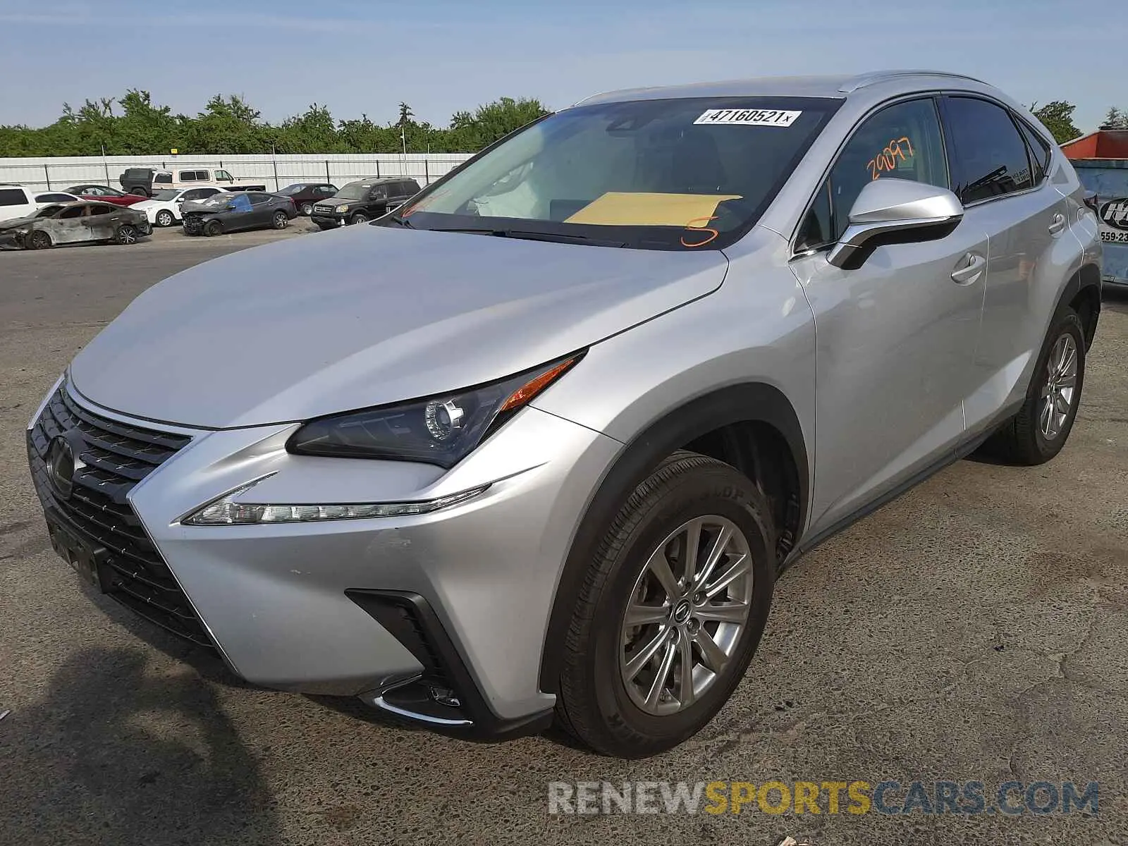 2 Photograph of a damaged car JTJYARBZ4K2123014 LEXUS NX 2019