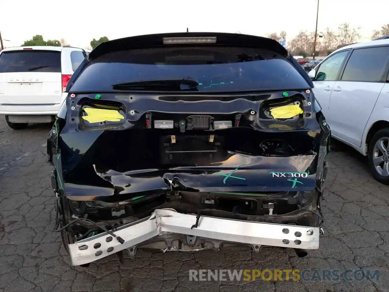 6 Photograph of a damaged car JTJYARBZ4K2123966 LEXUS NX 2019