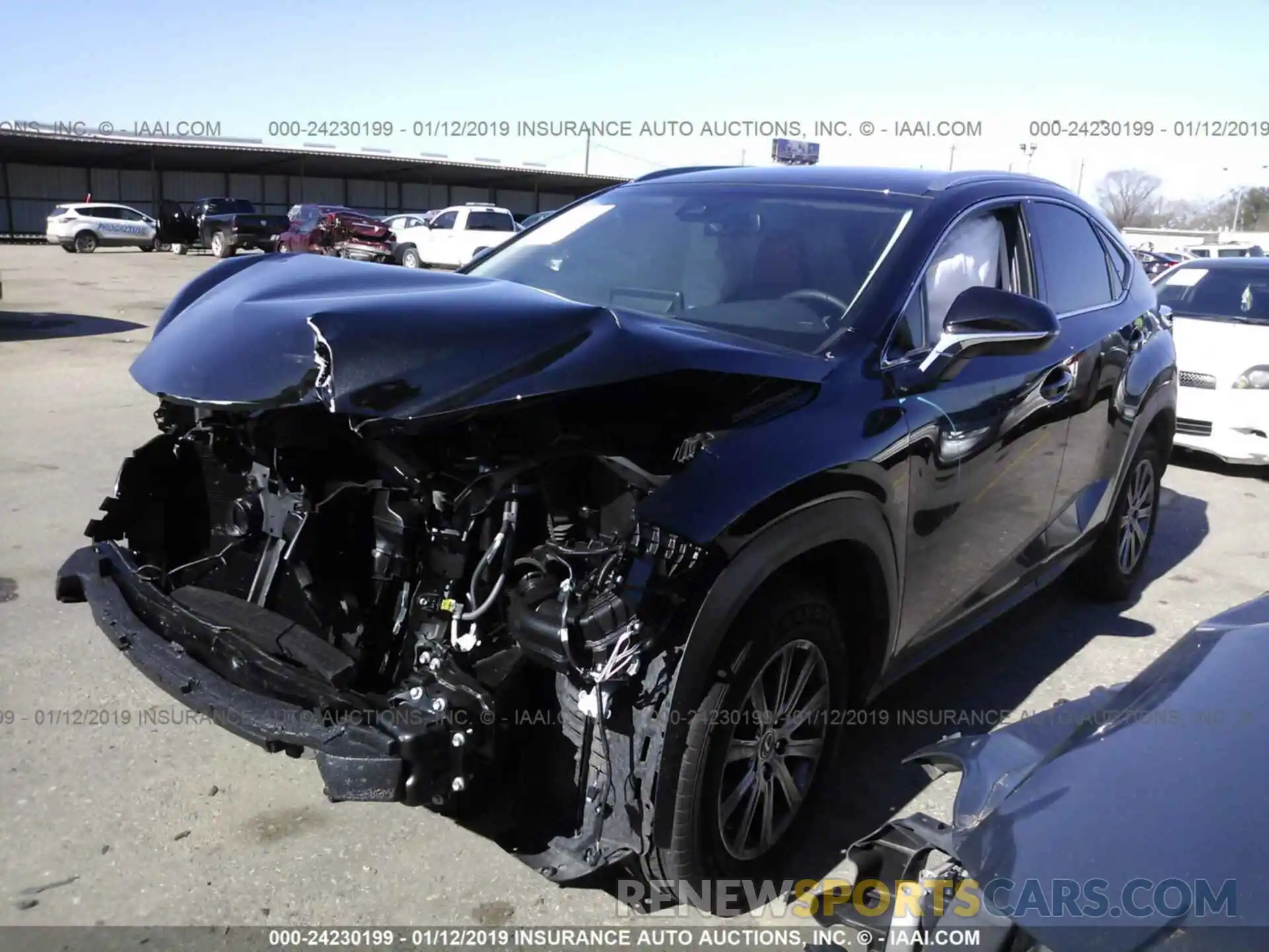 2 Photograph of a damaged car JTJYARBZ4K2125832 LEXUS NX 2019