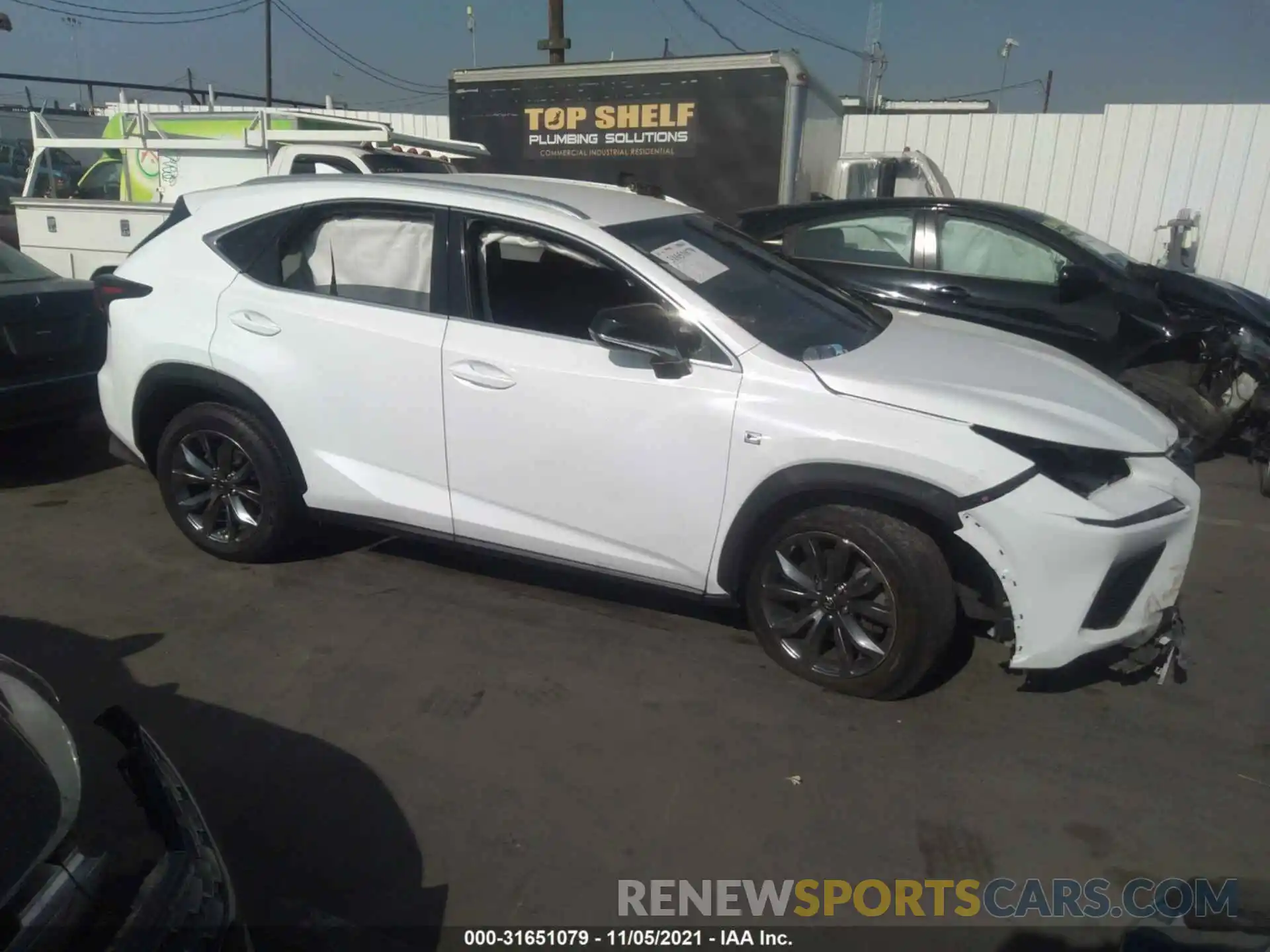 1 Photograph of a damaged car JTJYARBZ4K2128665 LEXUS NX 2019