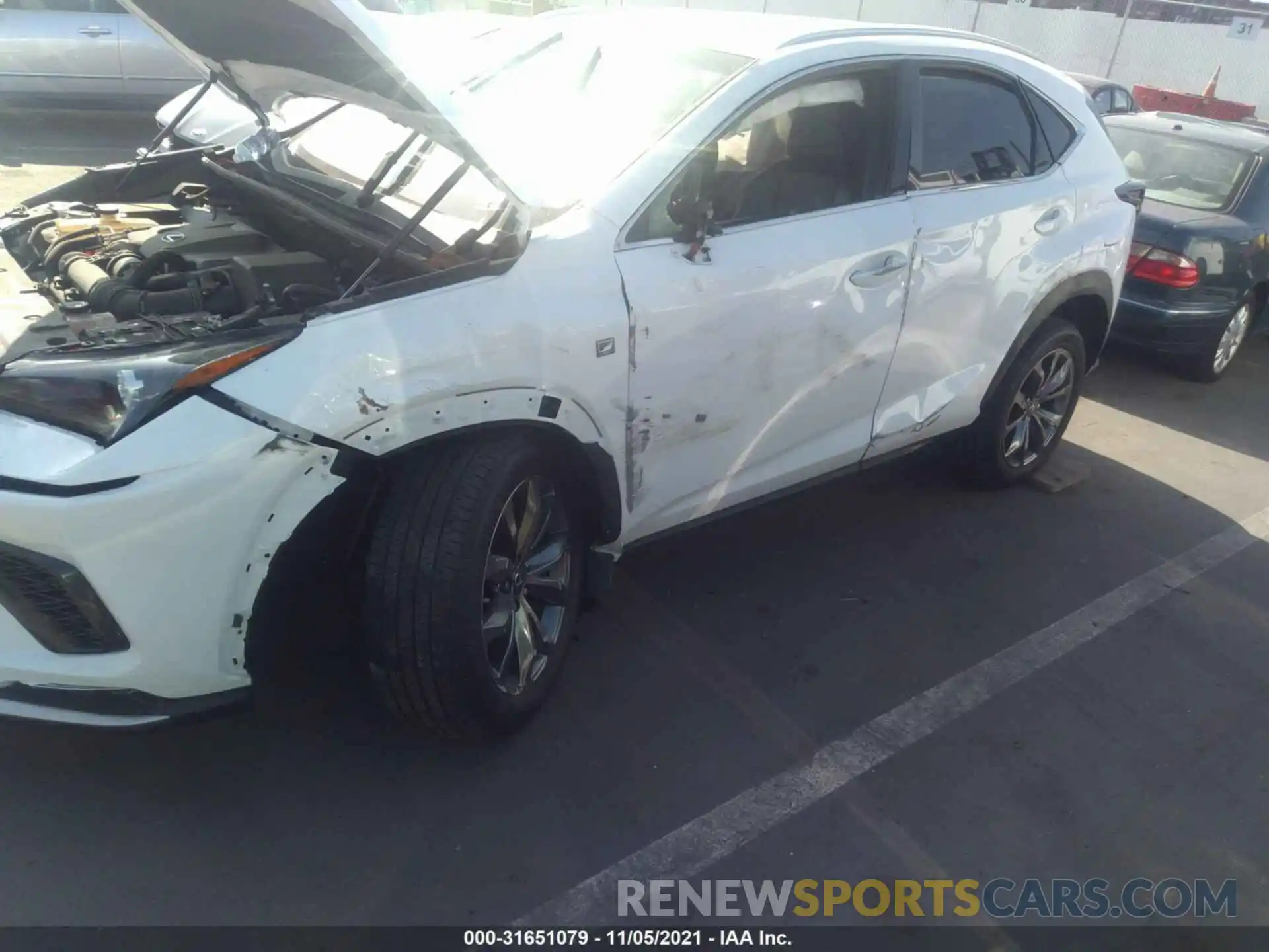 6 Photograph of a damaged car JTJYARBZ4K2128665 LEXUS NX 2019