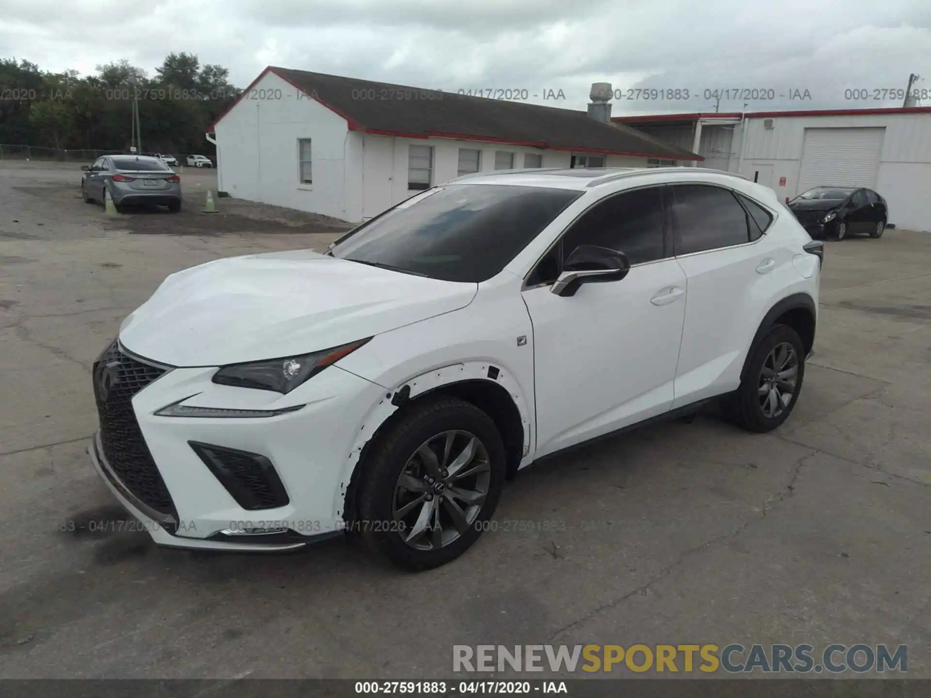 2 Photograph of a damaged car JTJYARBZ4K2133154 LEXUS NX 2019