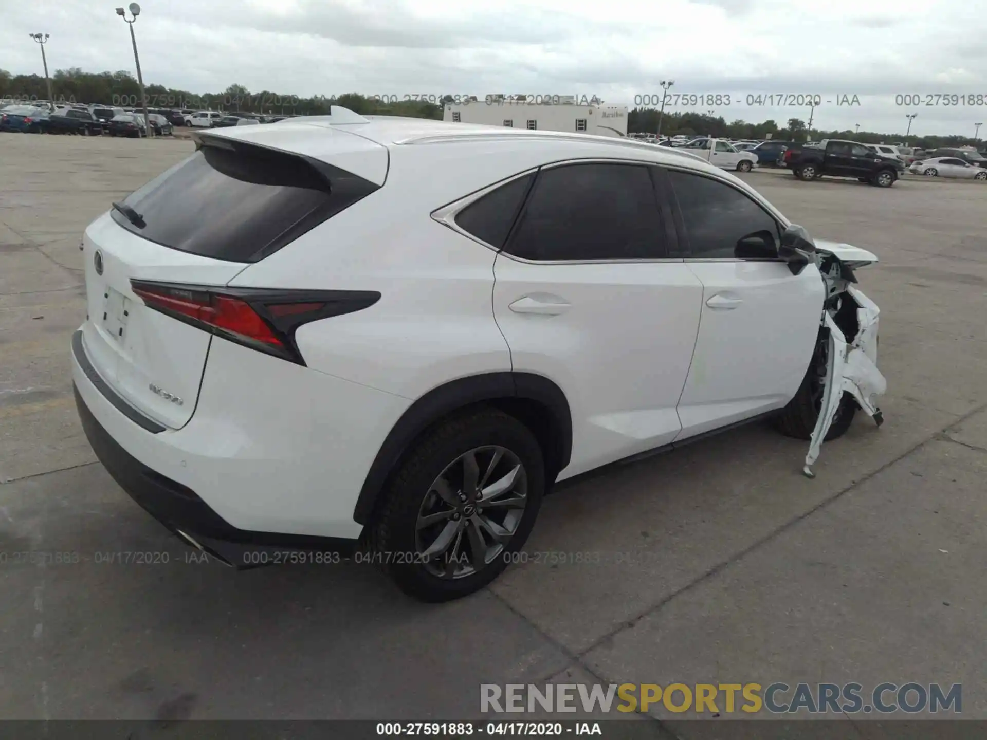 4 Photograph of a damaged car JTJYARBZ4K2133154 LEXUS NX 2019