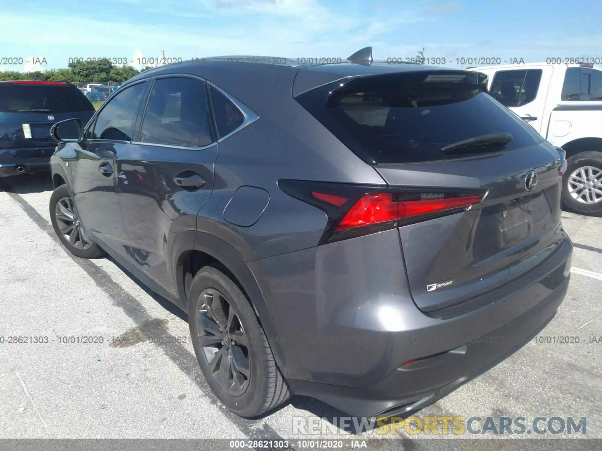 3 Photograph of a damaged car JTJYARBZ4K2136278 LEXUS NX 2019