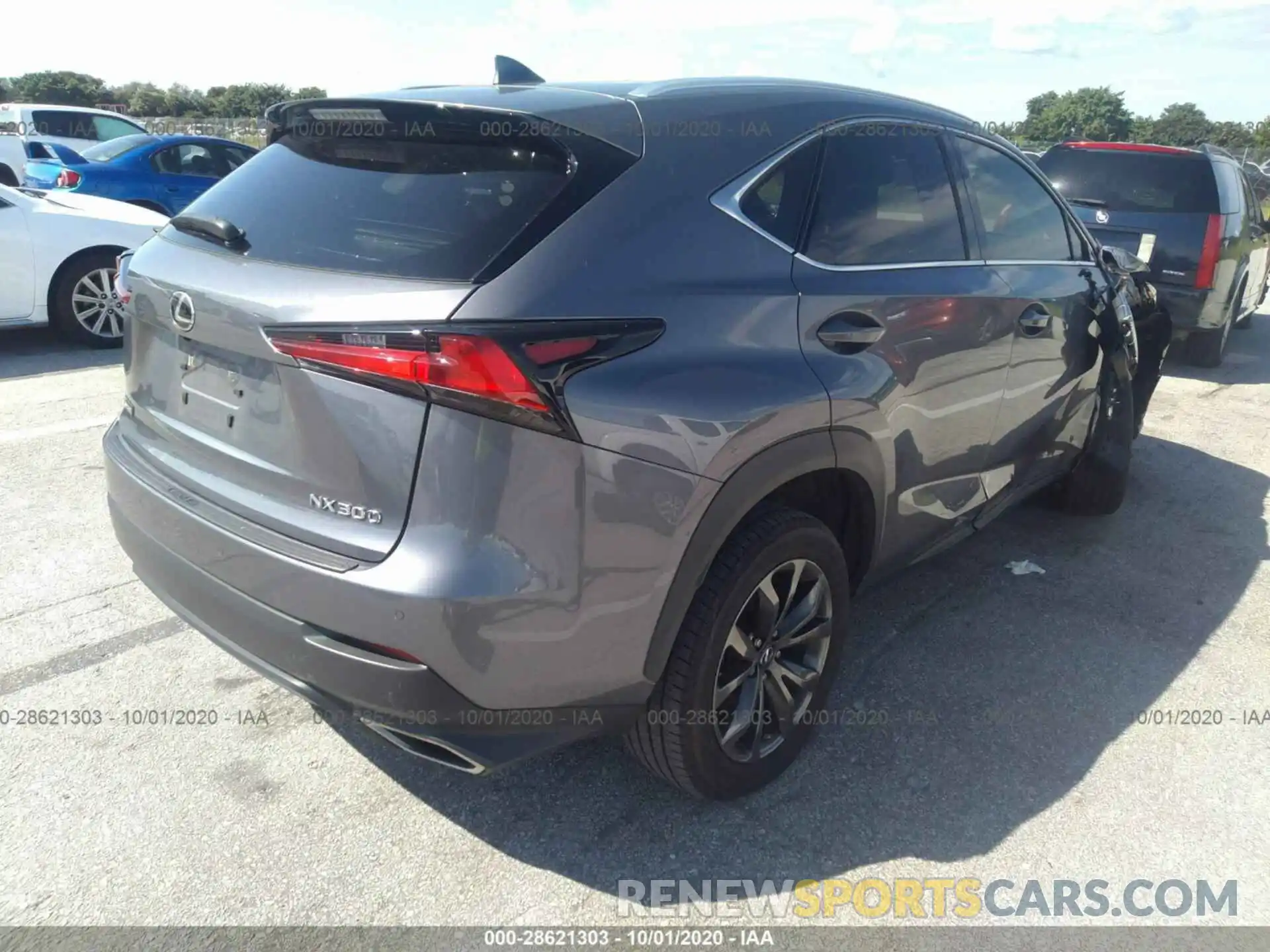 4 Photograph of a damaged car JTJYARBZ4K2136278 LEXUS NX 2019