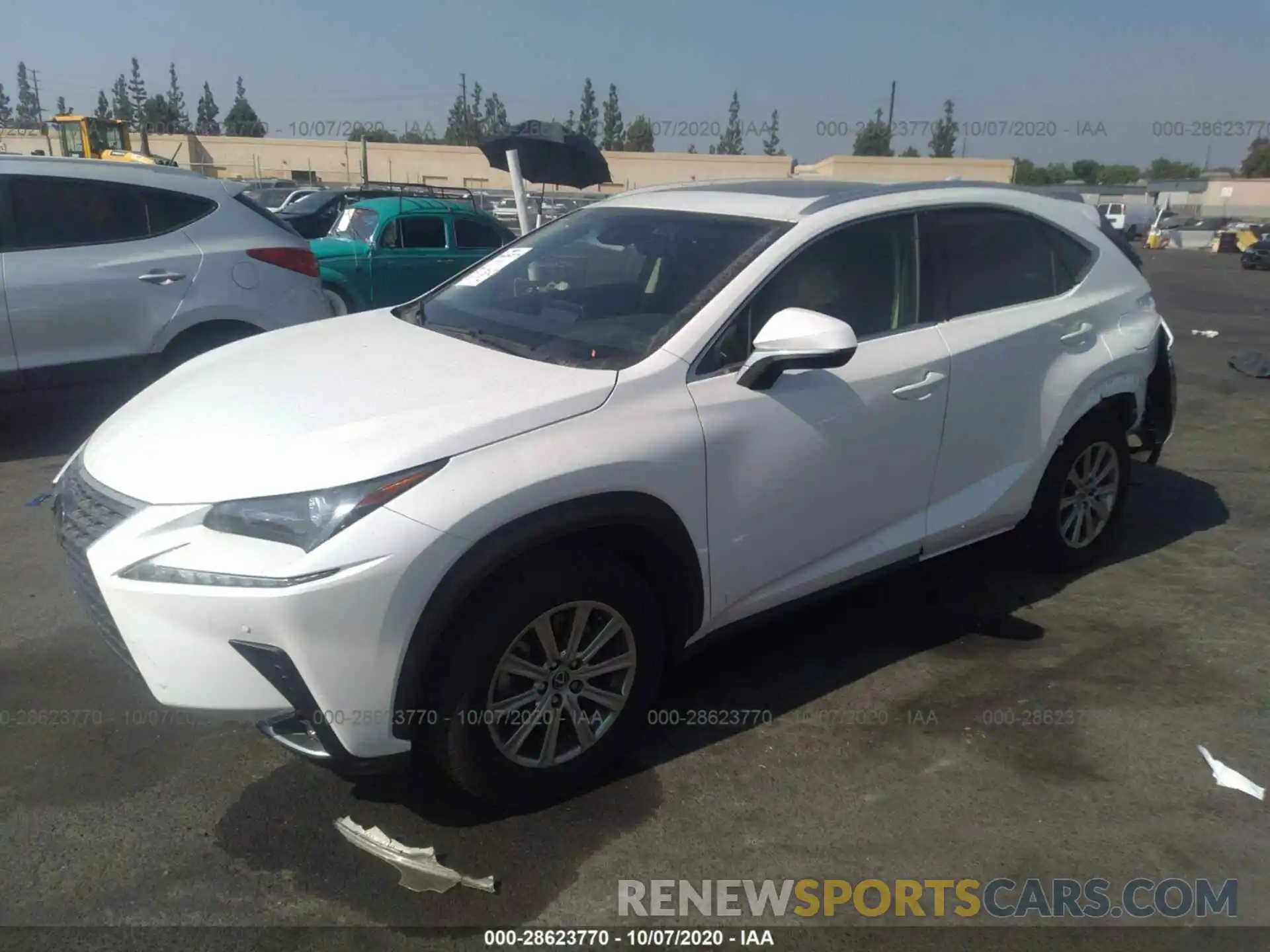 2 Photograph of a damaged car JTJYARBZ4K2139410 LEXUS NX 2019