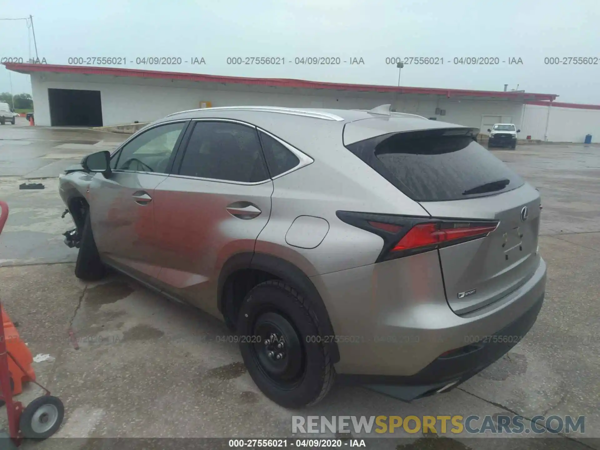 3 Photograph of a damaged car JTJYARBZ4K2140489 LEXUS NX 2019