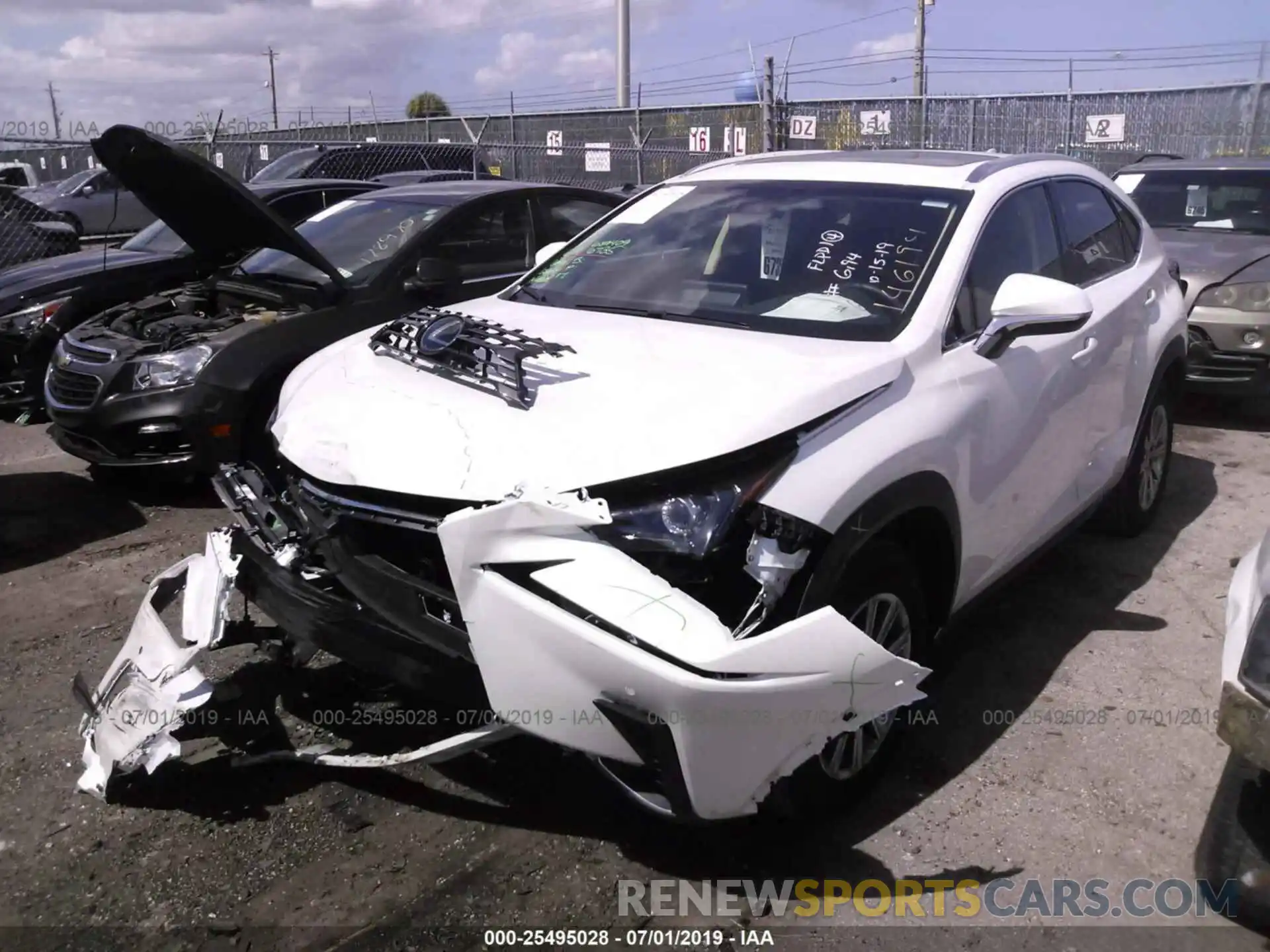 2 Photograph of a damaged car JTJYARBZ4K2146194 LEXUS NX 2019