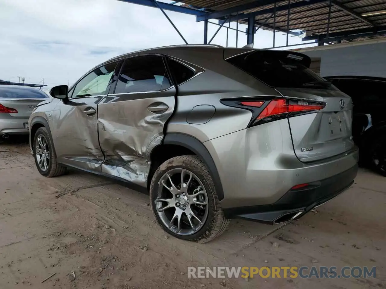 2 Photograph of a damaged car JTJYARBZ4K2154490 LEXUS NX 2019