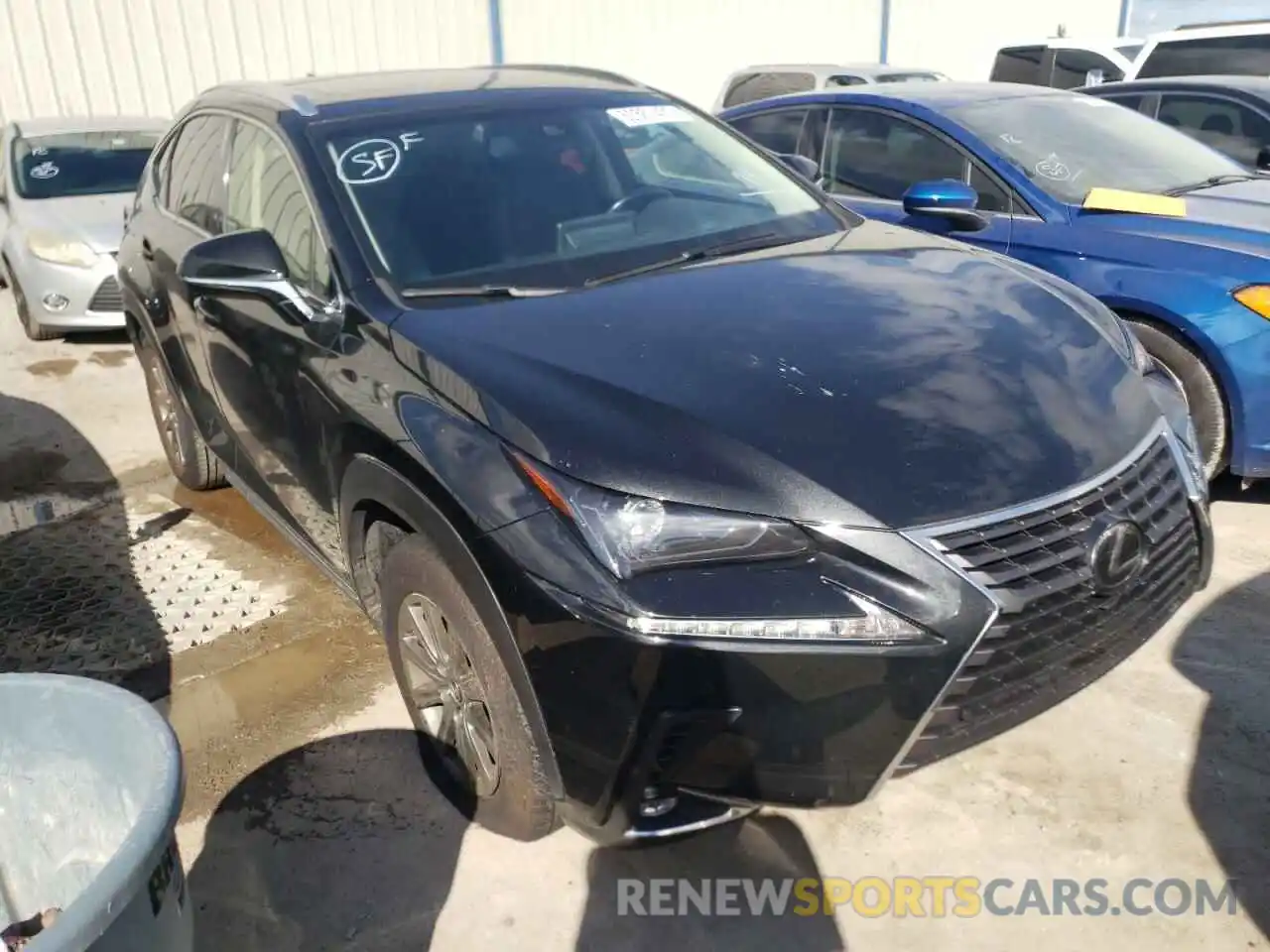 1 Photograph of a damaged car JTJYARBZ4K2157146 LEXUS NX 2019