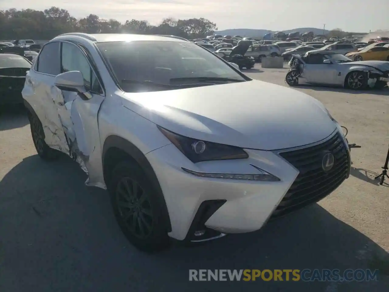 1 Photograph of a damaged car JTJYARBZ5K2118033 LEXUS NX 2019