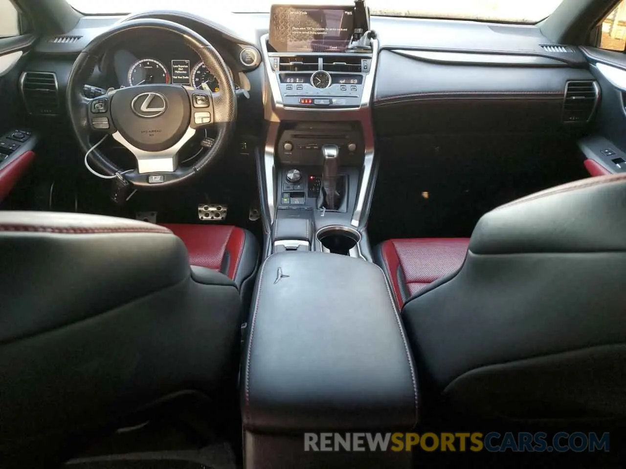 8 Photograph of a damaged car JTJYARBZ5K2120512 LEXUS NX 2019
