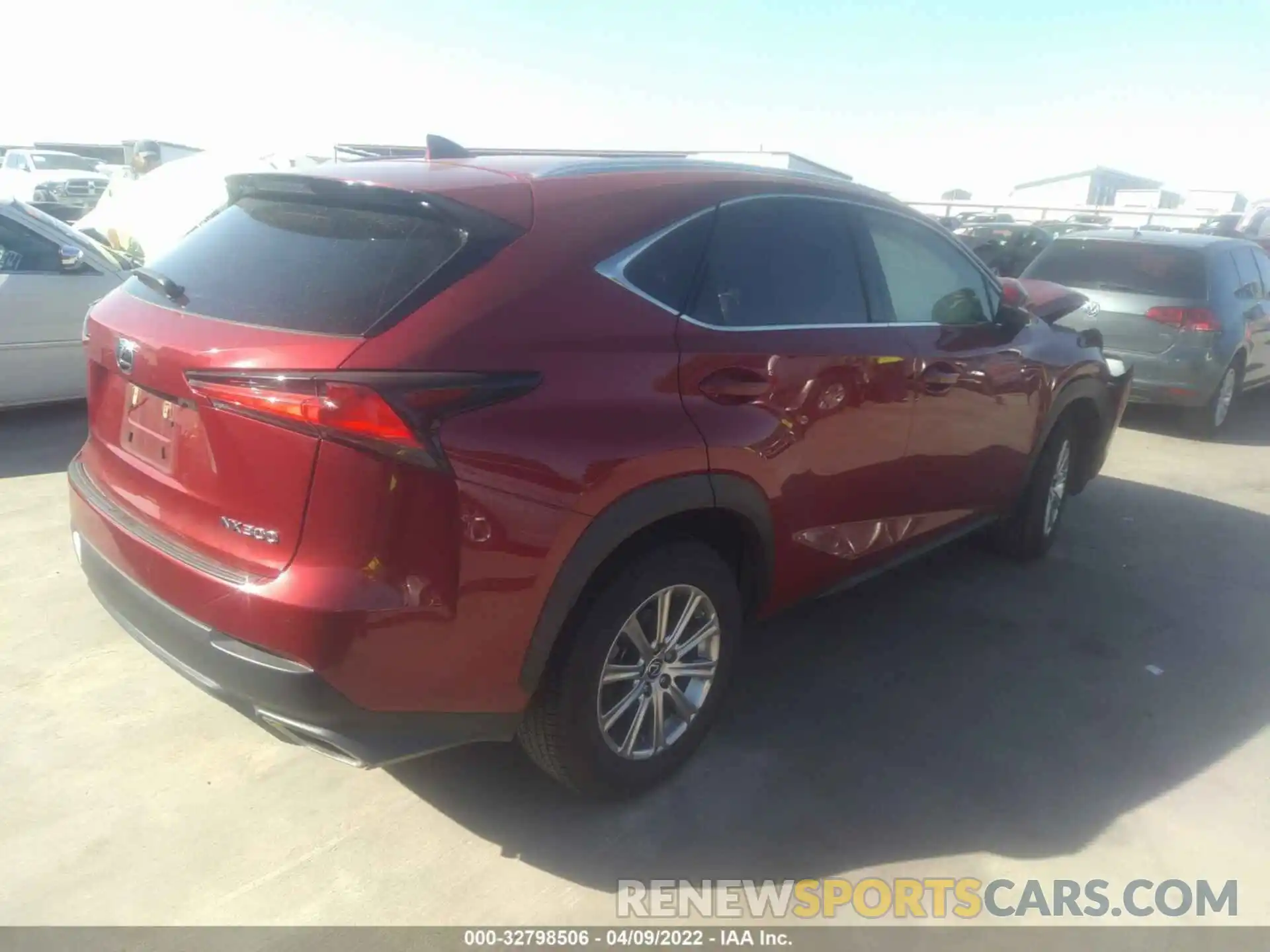 4 Photograph of a damaged car JTJYARBZ5K2124589 LEXUS NX 2019