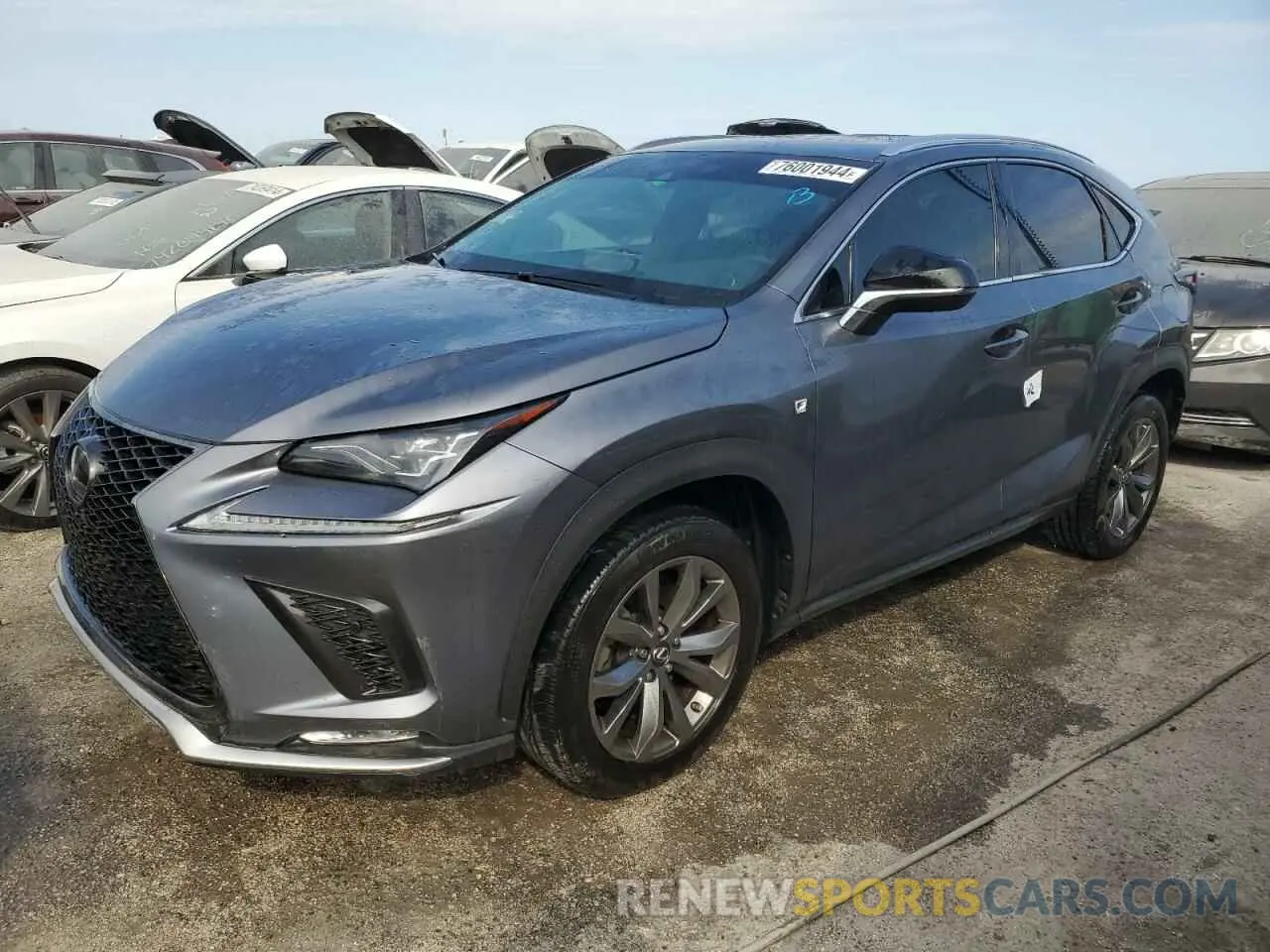 1 Photograph of a damaged car JTJYARBZ5K2125290 LEXUS NX 2019