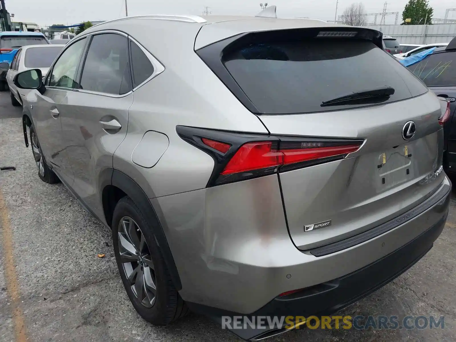 3 Photograph of a damaged car JTJYARBZ5K2126634 LEXUS NX 2019