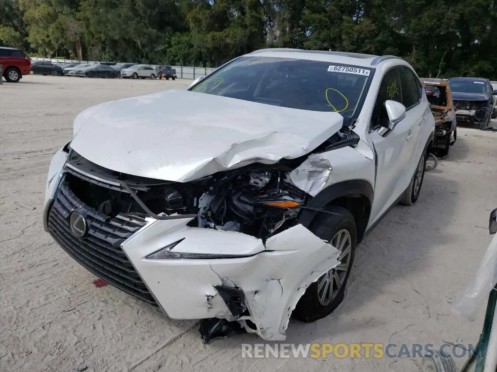 2 Photograph of a damaged car JTJYARBZ5K2130554 LEXUS NX 2019