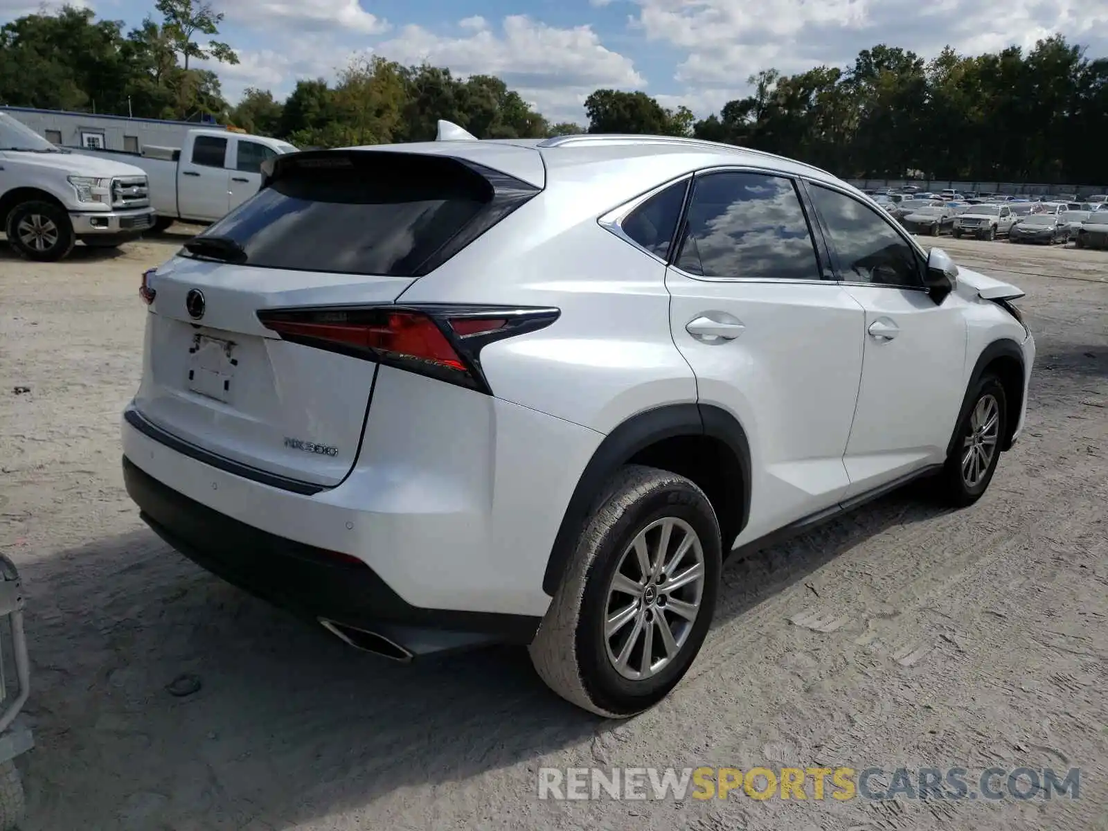 4 Photograph of a damaged car JTJYARBZ5K2130554 LEXUS NX 2019