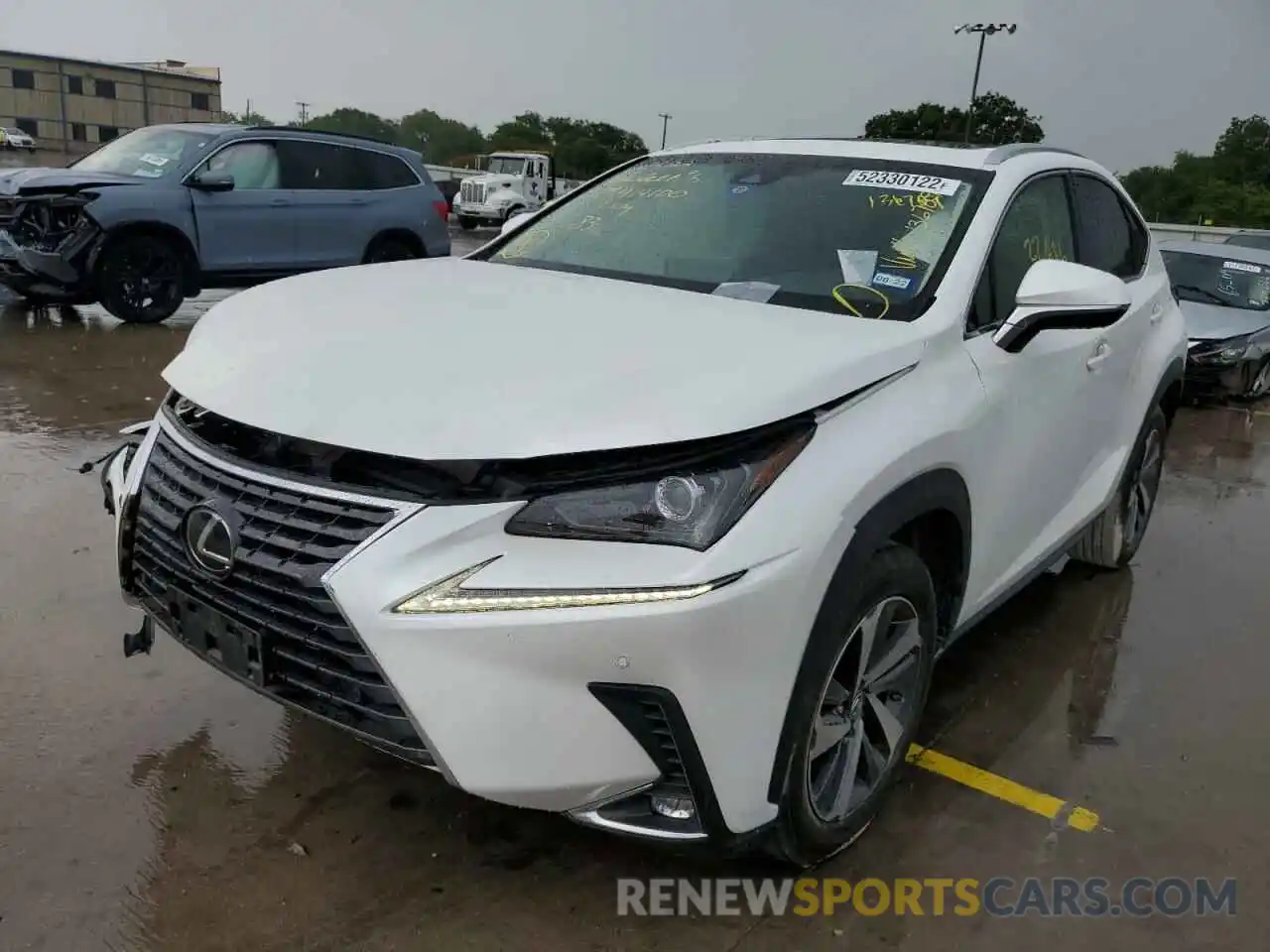 2 Photograph of a damaged car JTJYARBZ5K2136709 LEXUS NX 2019