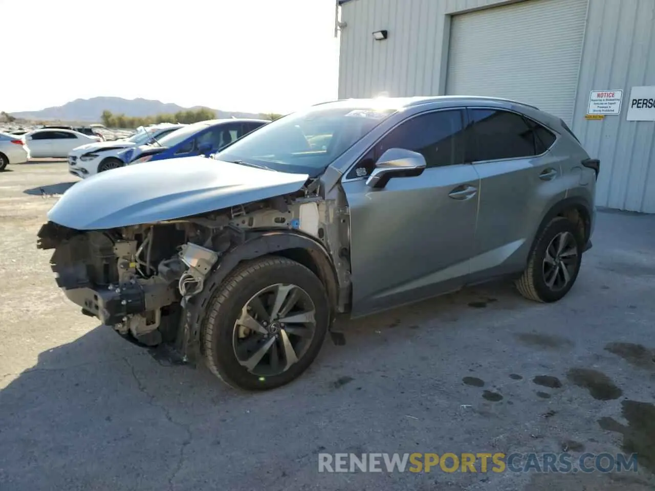 1 Photograph of a damaged car JTJYARBZ5K2137469 LEXUS NX 2019