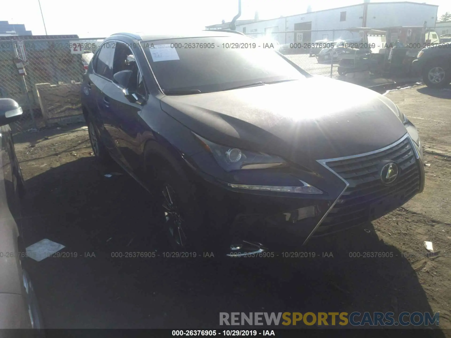 1 Photograph of a damaged car JTJYARBZ5K2138900 LEXUS NX 2019
