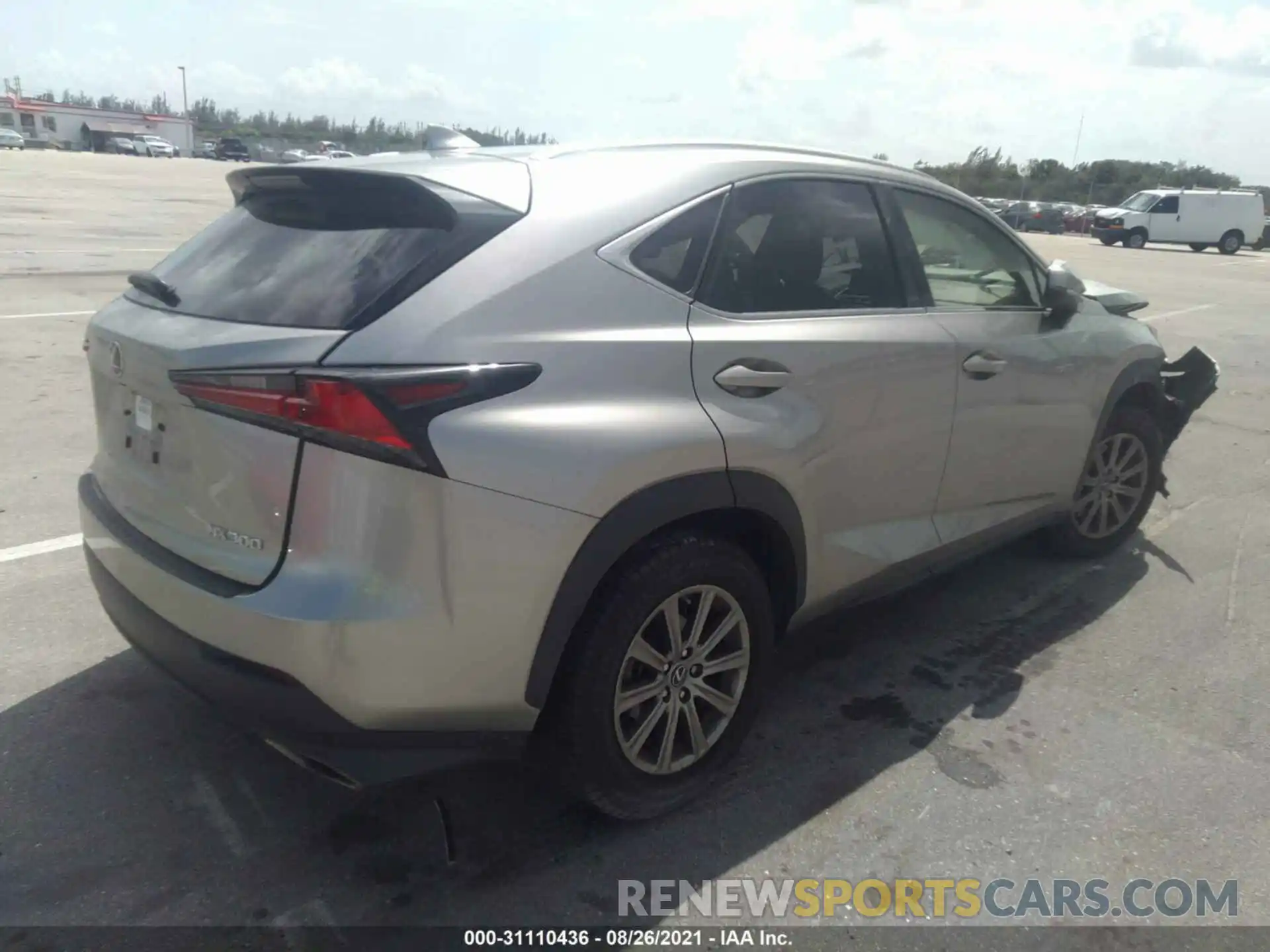 4 Photograph of a damaged car JTJYARBZ5K2141635 LEXUS NX 2019