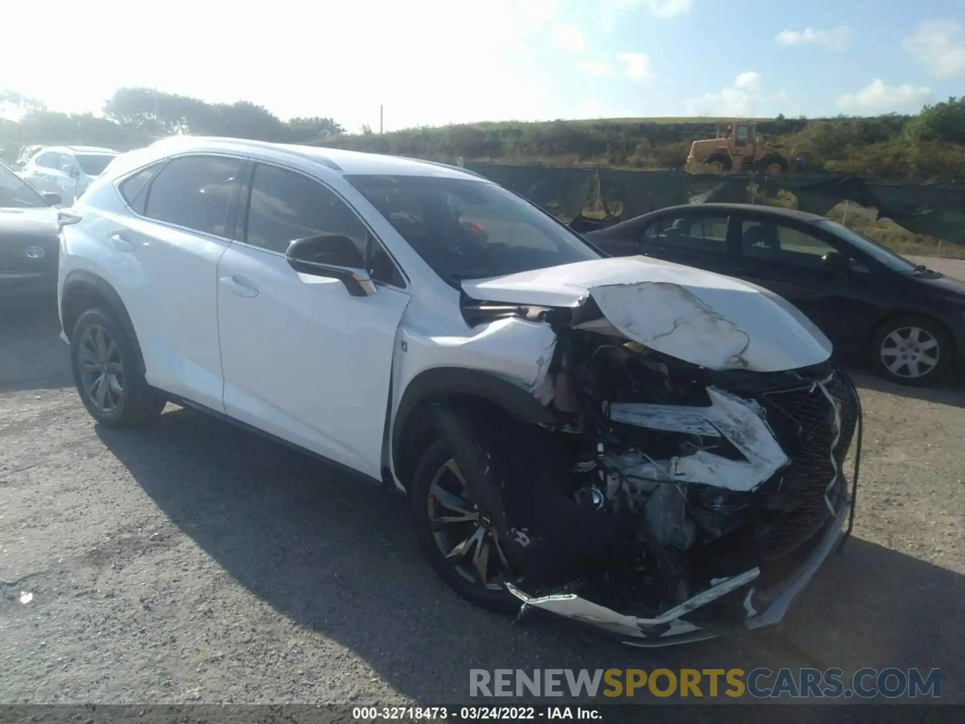 1 Photograph of a damaged car JTJYARBZ5K2143241 LEXUS NX 2019