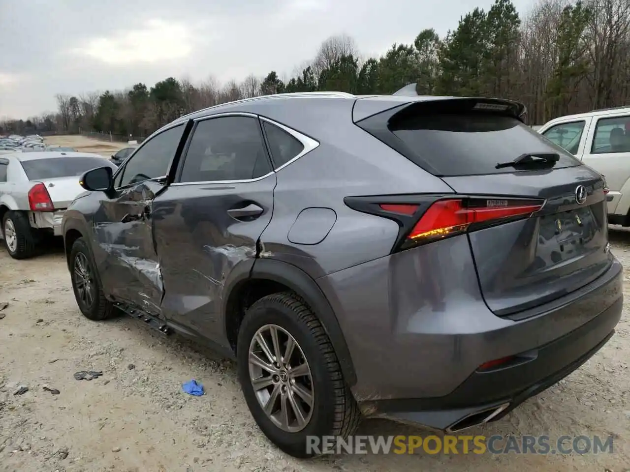 3 Photograph of a damaged car JTJYARBZ5K2143885 LEXUS NX 2019