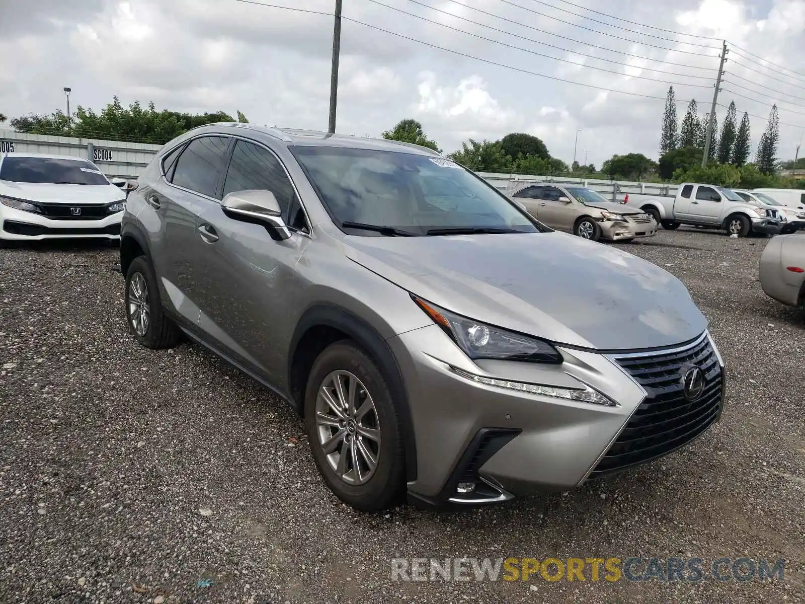 1 Photograph of a damaged car JTJYARBZ5K2145748 LEXUS NX 2019