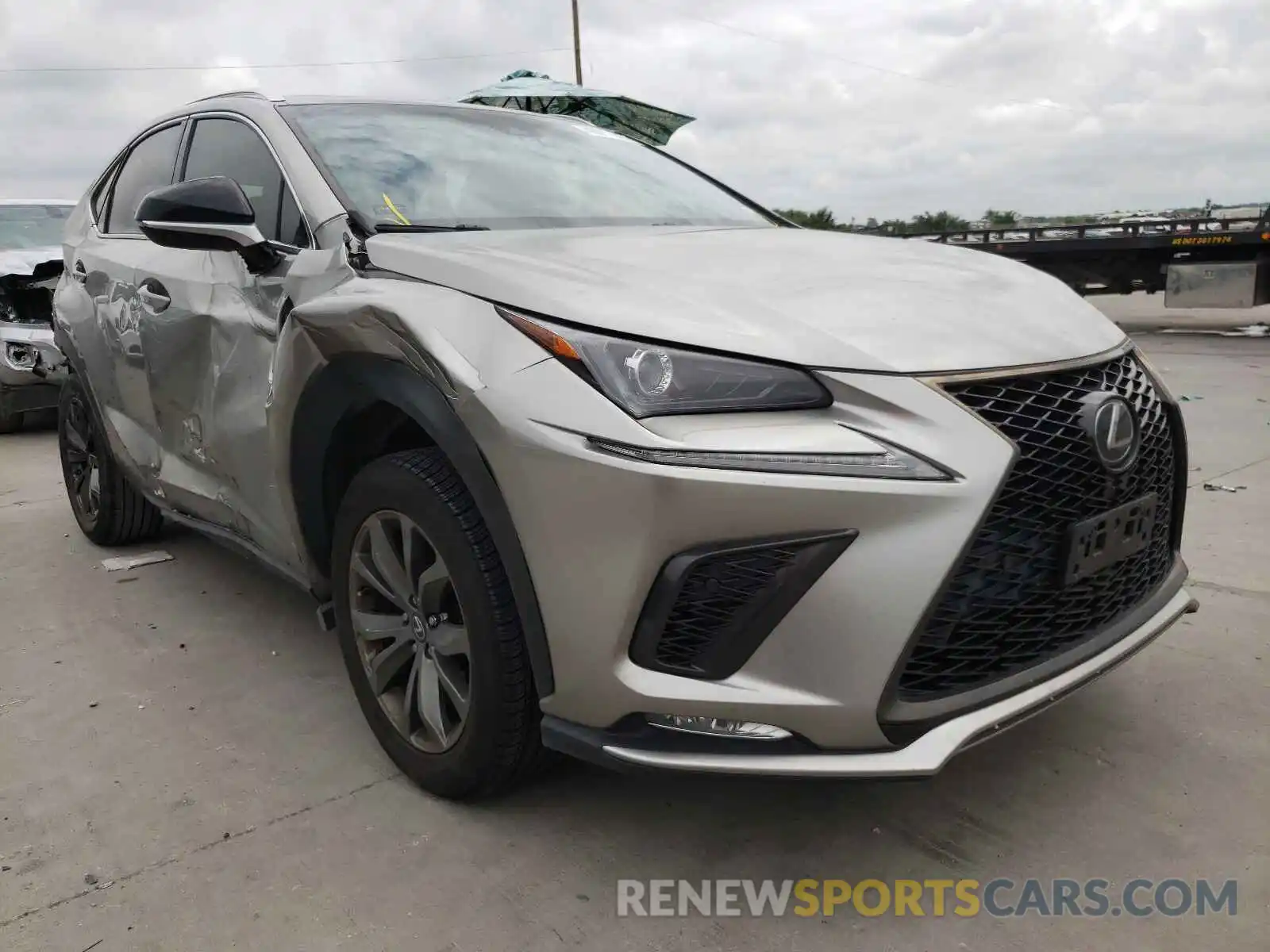 1 Photograph of a damaged car JTJYARBZ5K2146320 LEXUS NX 2019