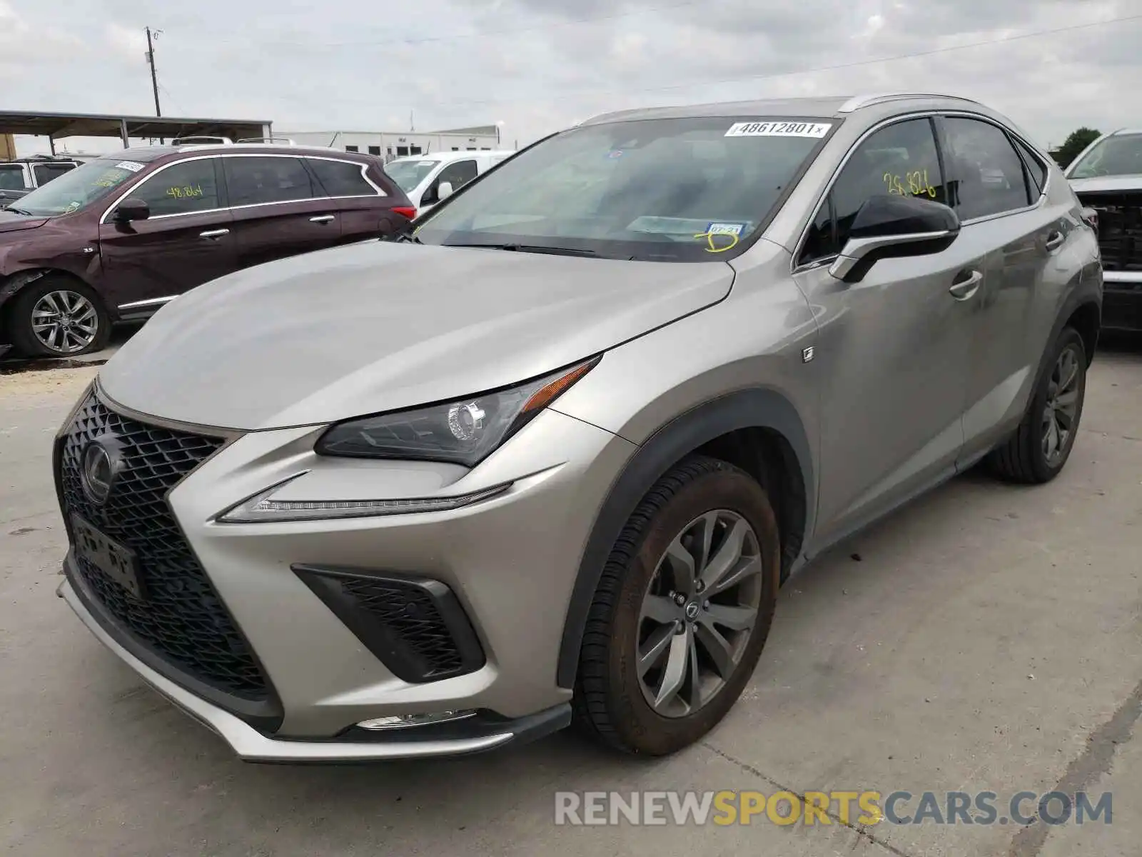 2 Photograph of a damaged car JTJYARBZ5K2146320 LEXUS NX 2019