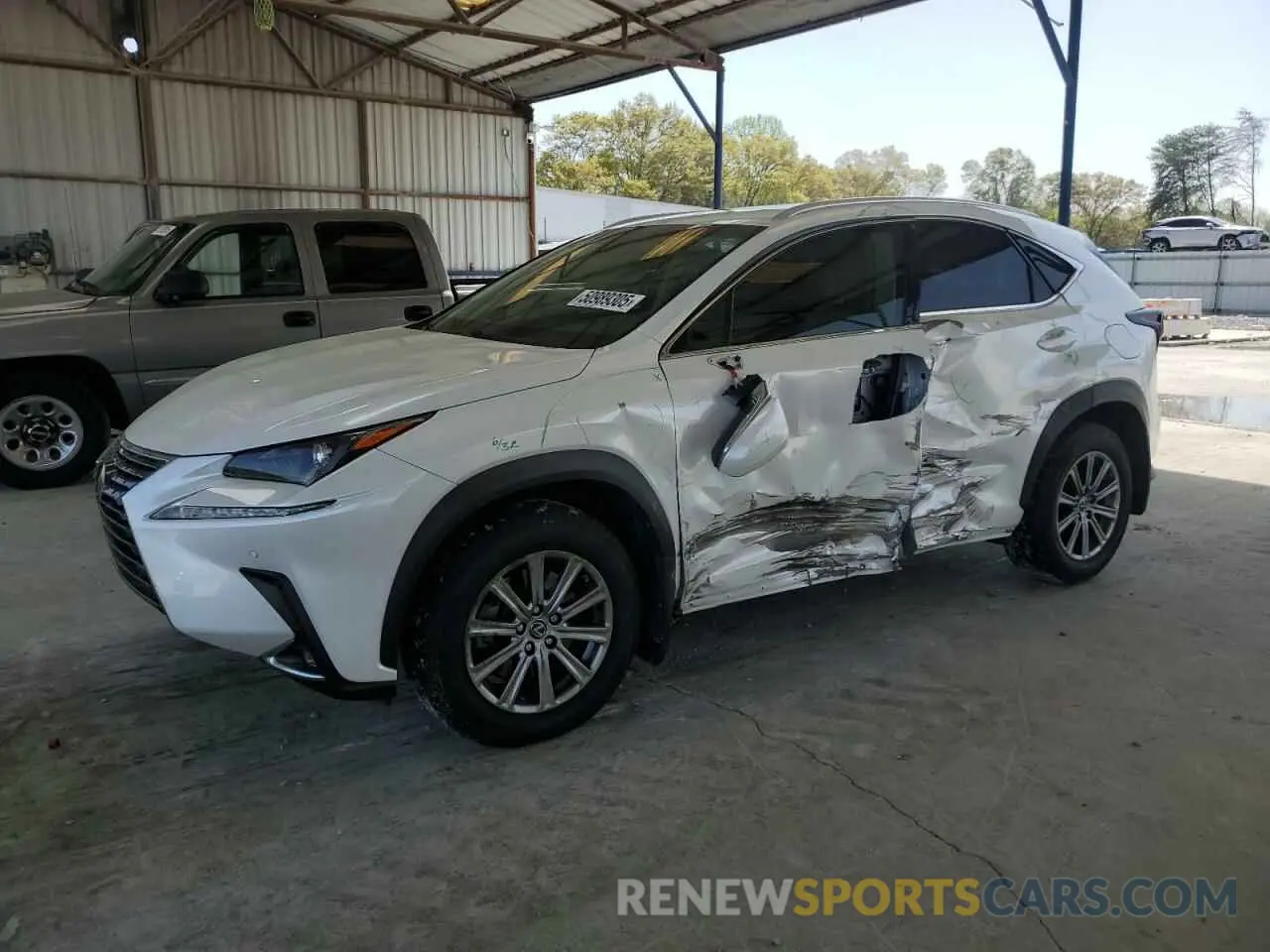 1 Photograph of a damaged car JTJYARBZ6K2120986 LEXUS NX 2019