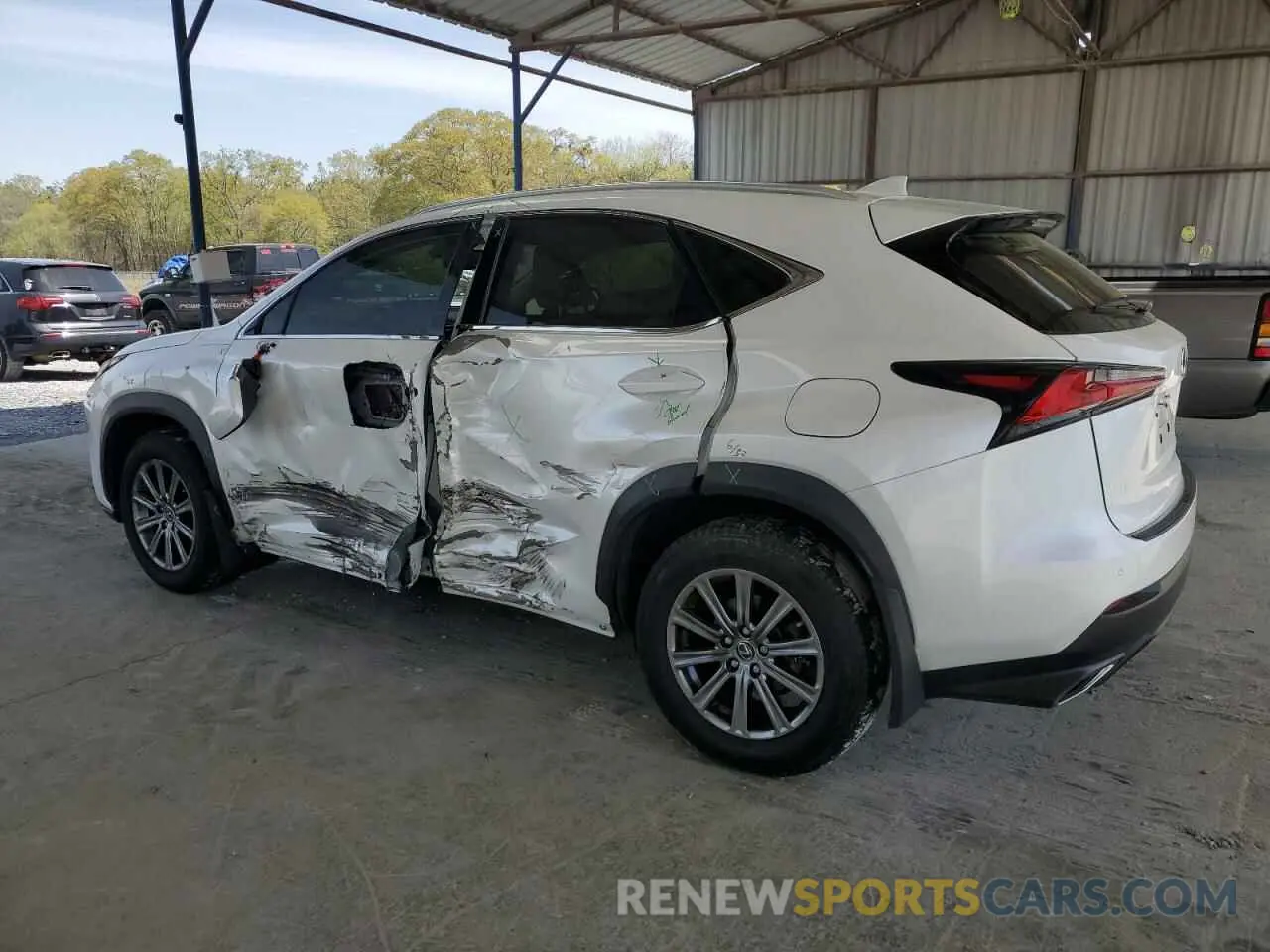 2 Photograph of a damaged car JTJYARBZ6K2120986 LEXUS NX 2019