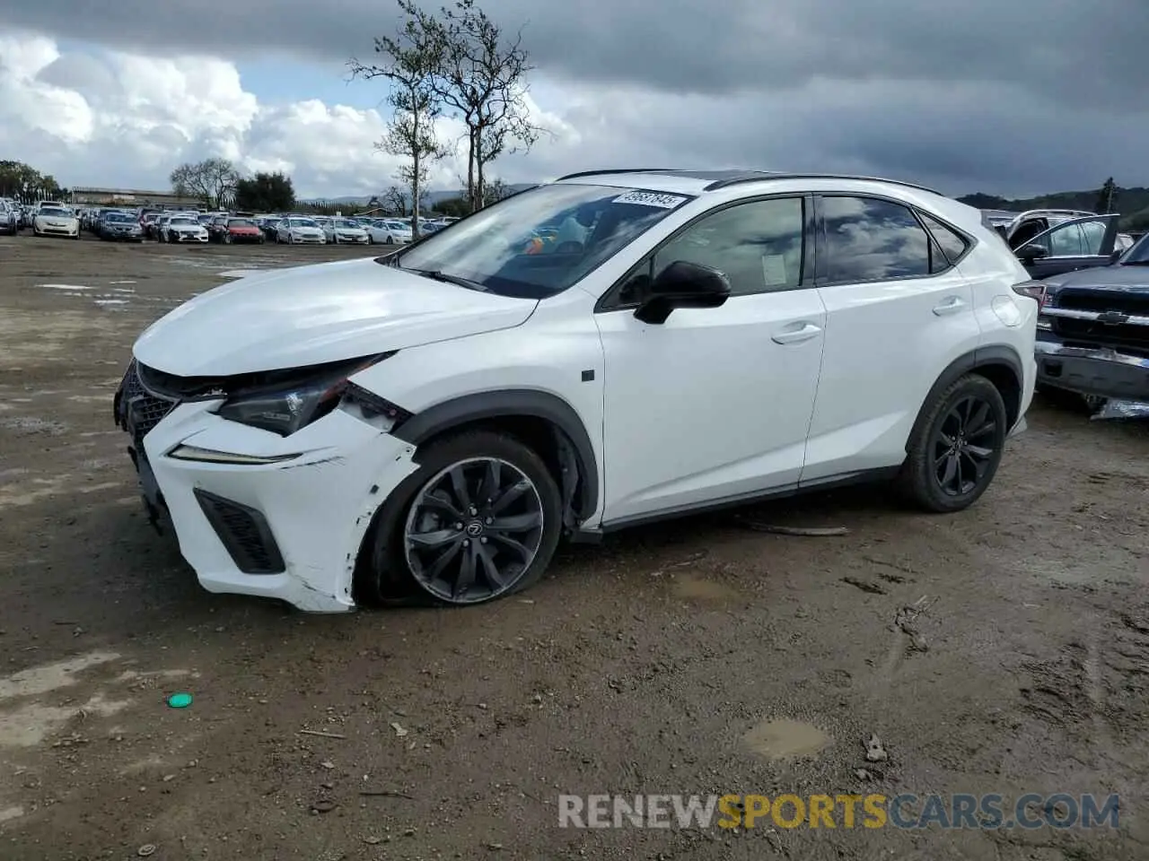 1 Photograph of a damaged car JTJYARBZ6K2123676 LEXUS NX 2019