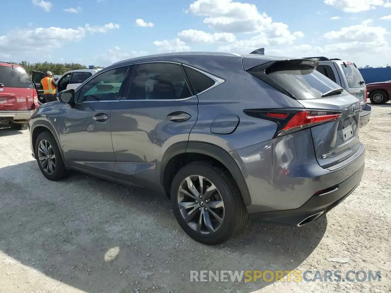 2 Photograph of a damaged car JTJYARBZ6K2130823 LEXUS NX 2019