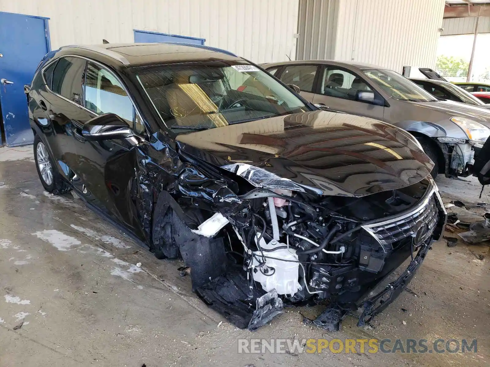 1 Photograph of a damaged car JTJYARBZ6K2133091 LEXUS NX 2019